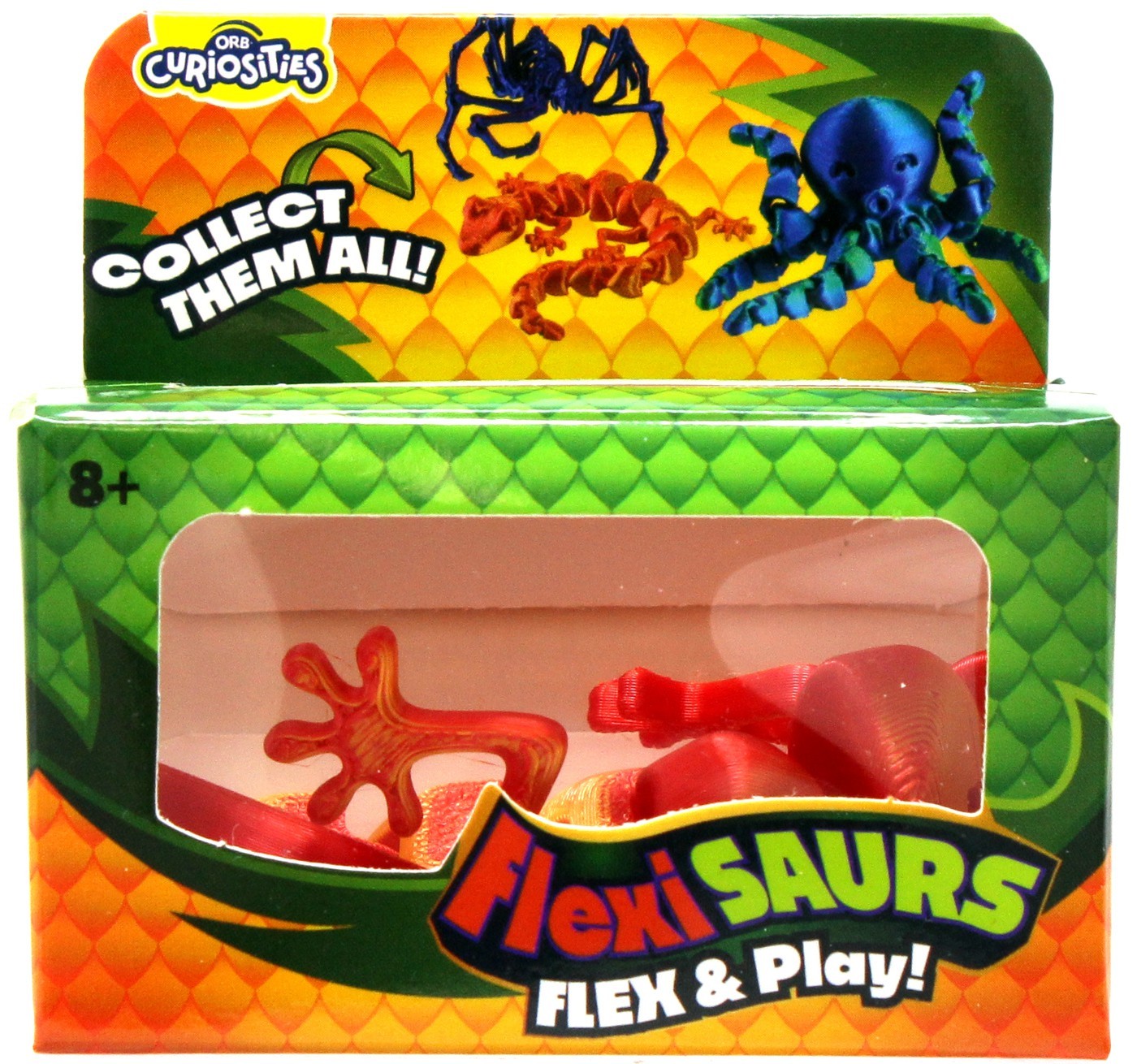 FlexiSaurs Curiosities Gecko Fidget Toy