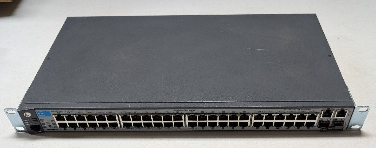 HP 2620-48 J9626A 48-Ports Rack-Mountable Ethernet Network Switch