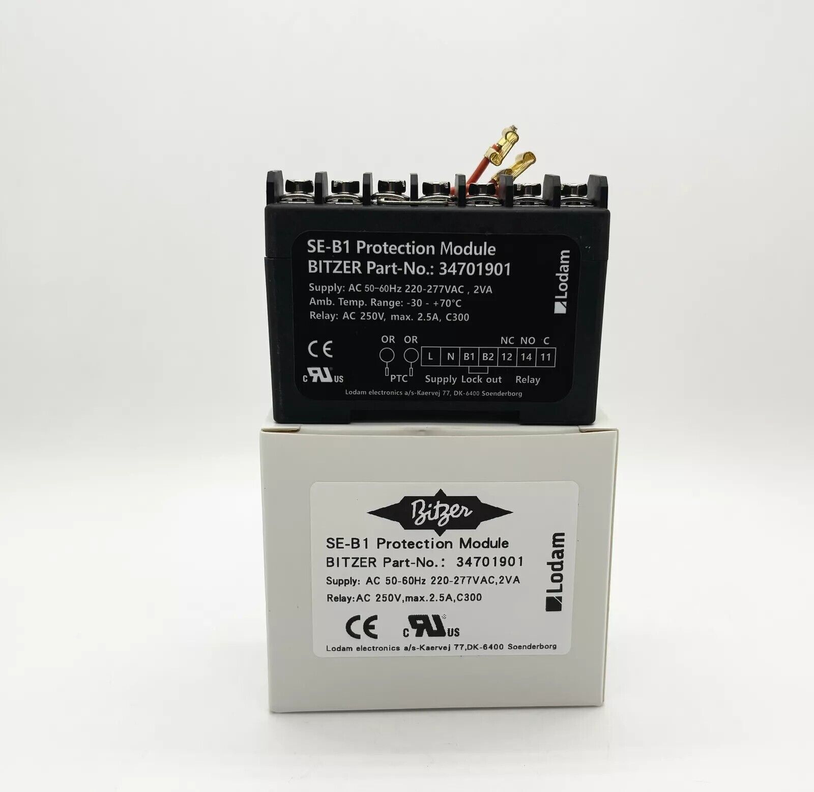 1 Pc. BITZER compressor protection module Lodam SE-B1 34701901