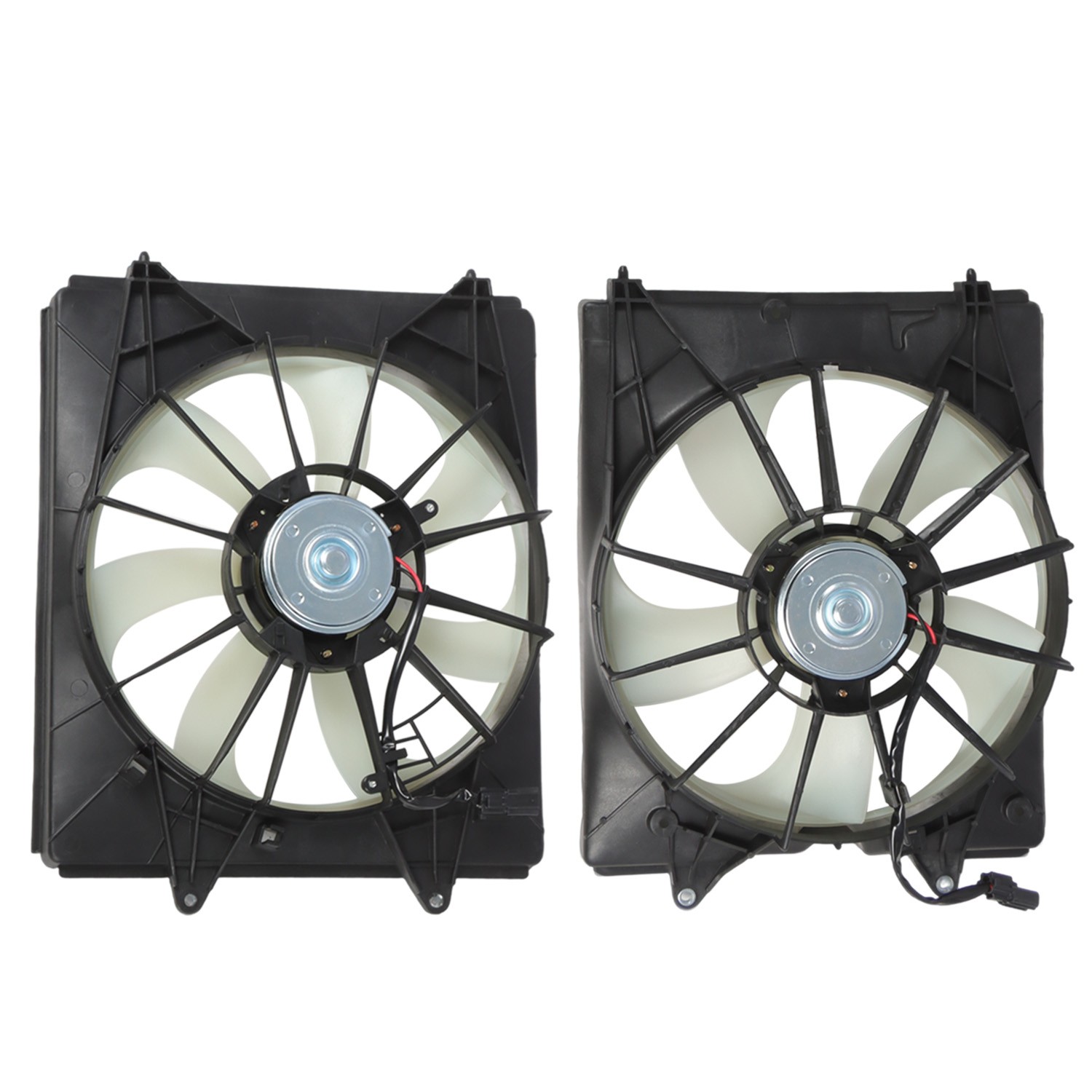 Radiator Cooling Fan Set For 2011-2016 Honda Odyssey with AC Condenser Fan