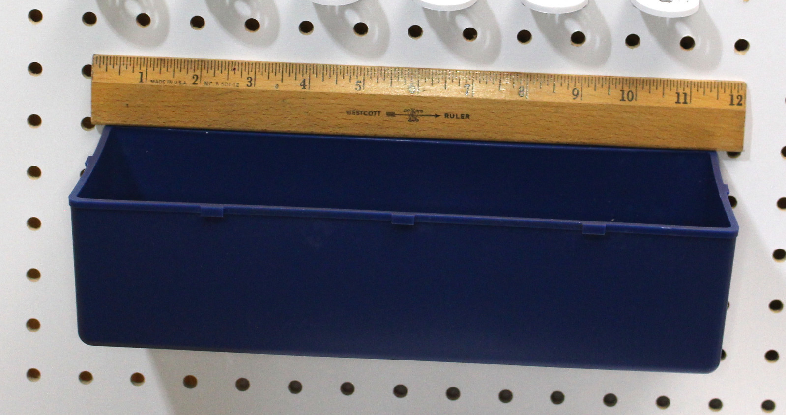 Plastic BLACK Parts Storage Bins Peg Tool Board Workbench PEGBOARD NOT INCLUDED
