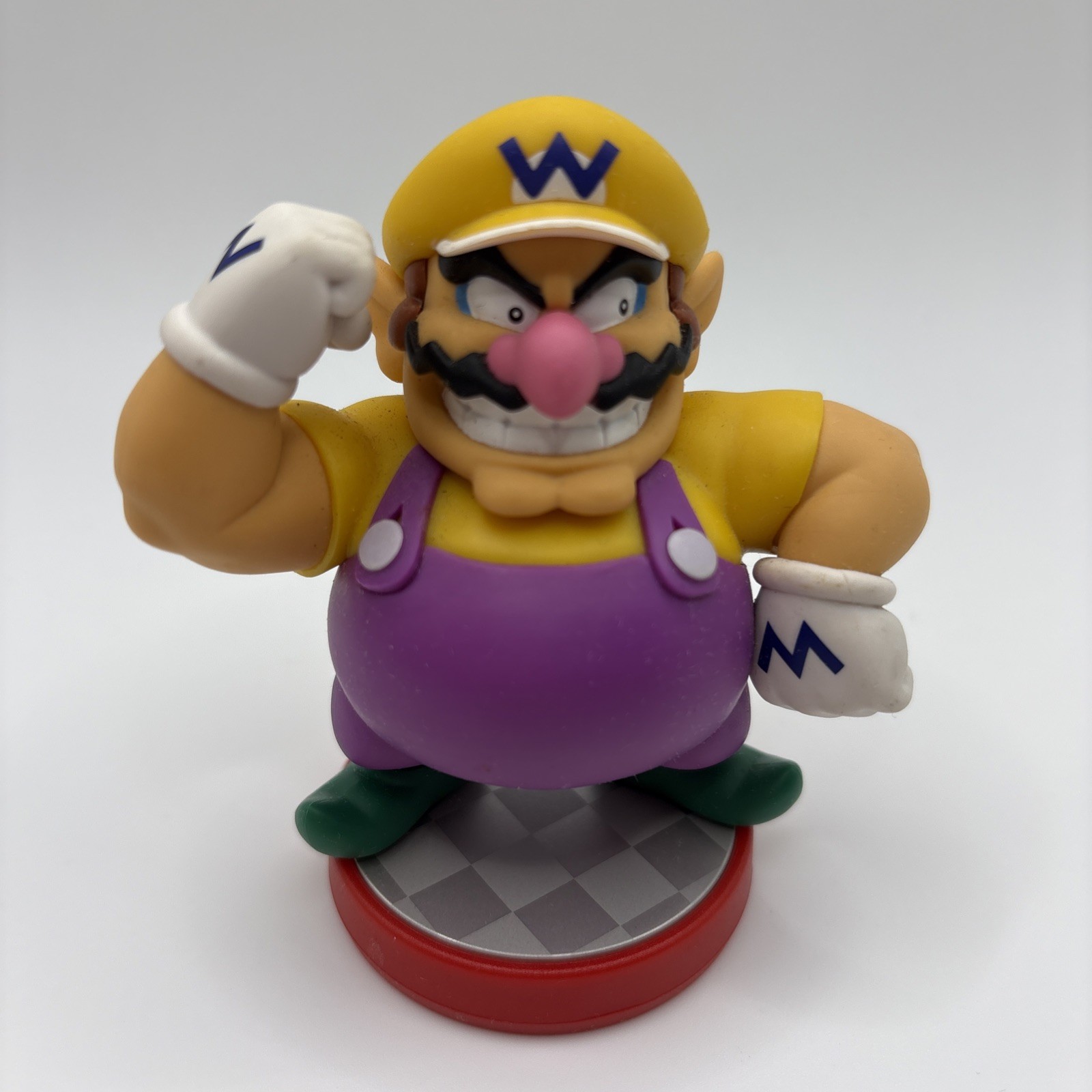 Wario Amiibo Figure Super Mario Series Nintendo Used