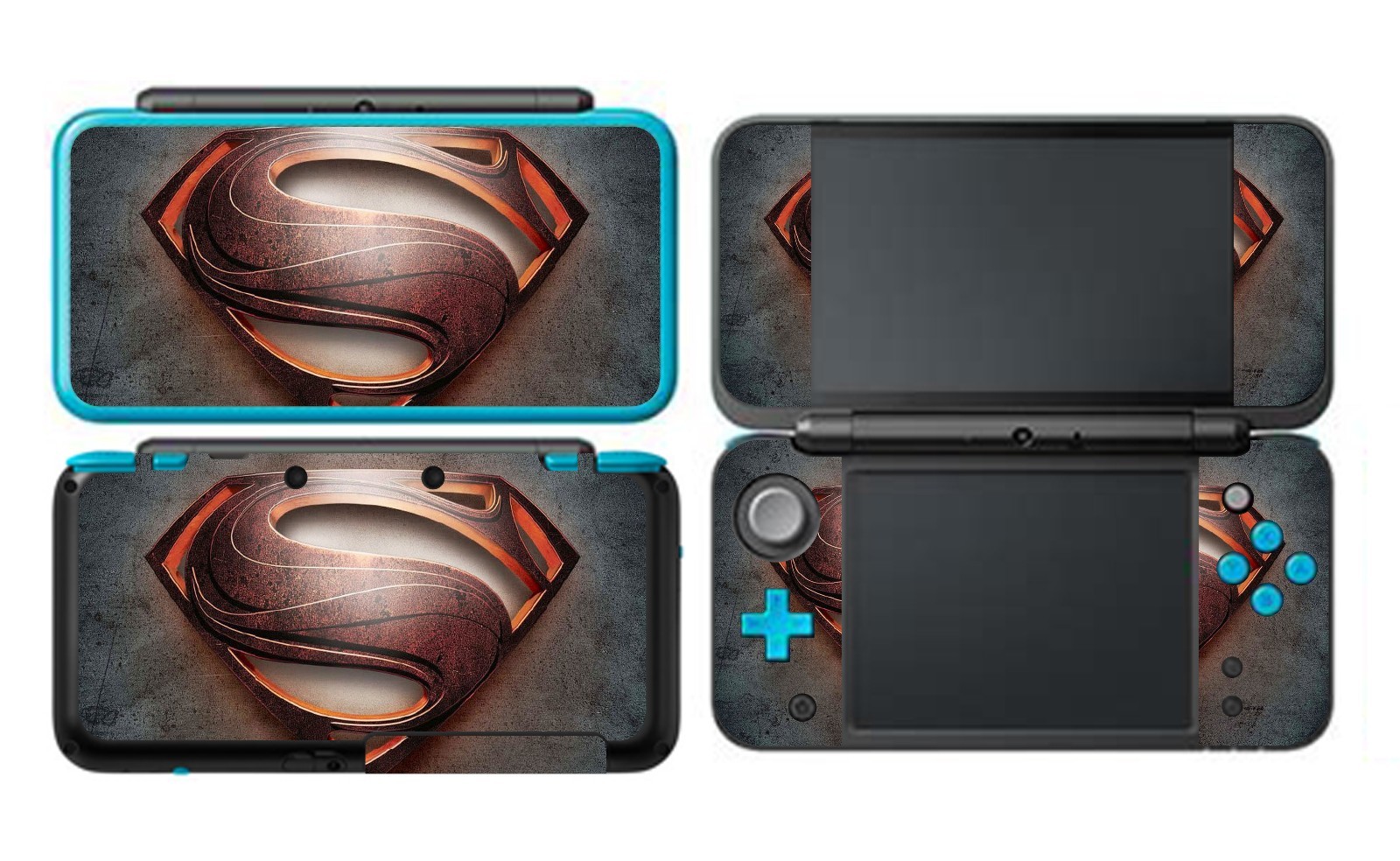 258 Vinyl Decal Skin Sticker Protector for Nintendo New 2DS XL LL