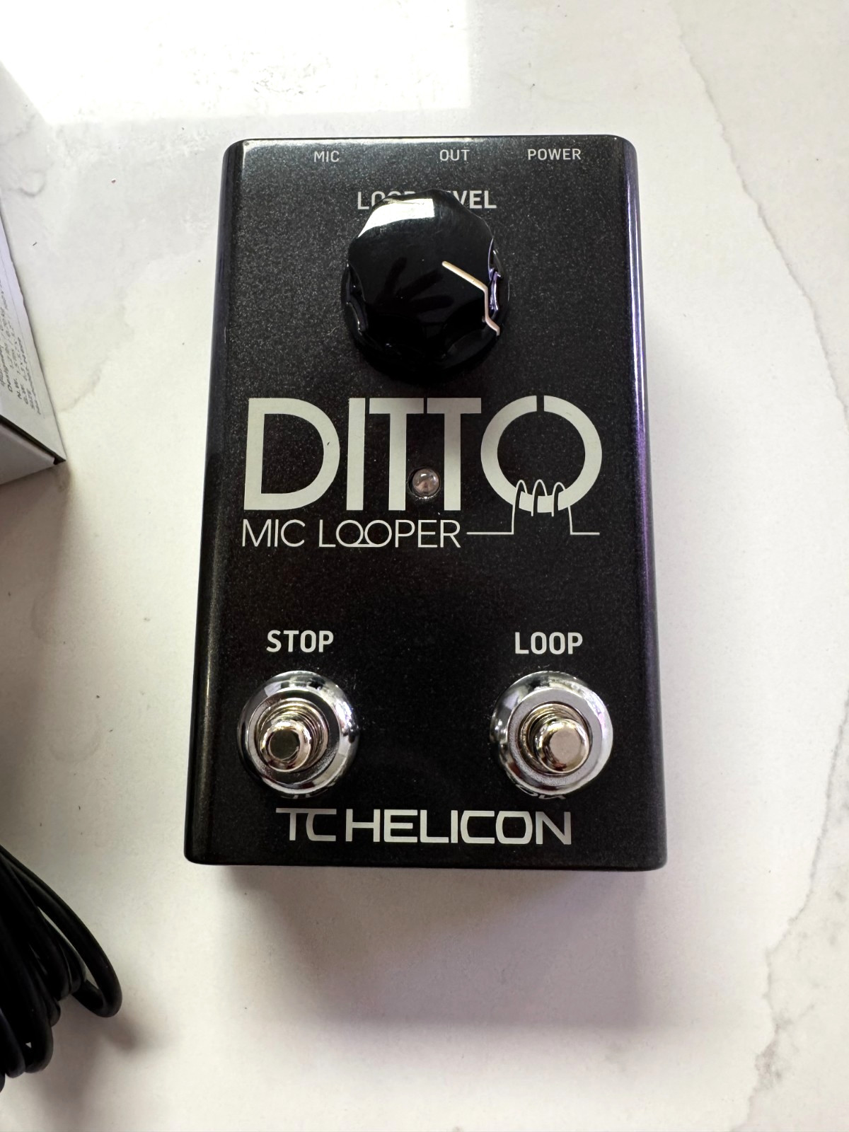 TC Helicon Ditto Mic Looper Vocal Loop Pedal
