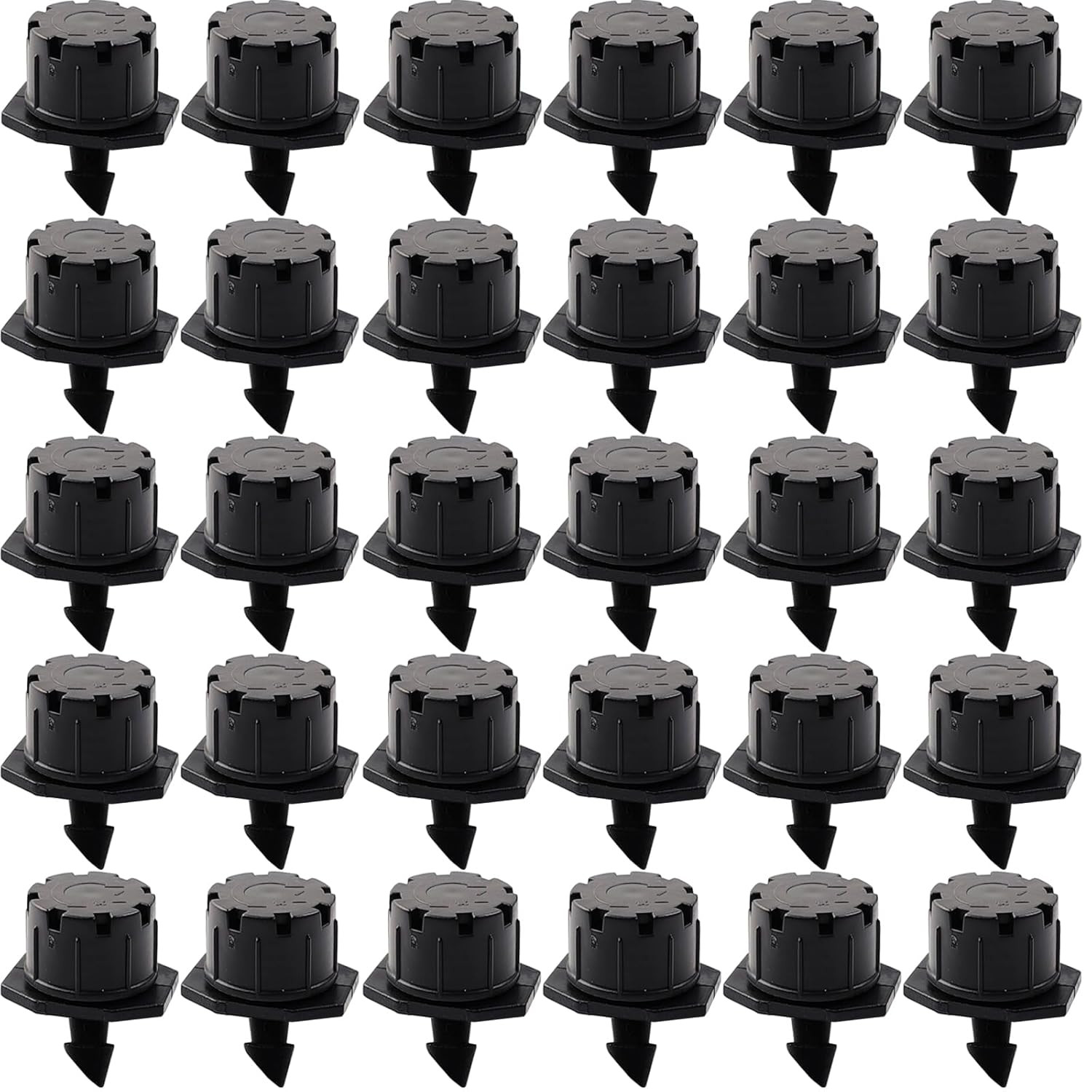150PCS Adjustable Drip Irrigation Emitters, 1/4Inch Adjustable Micro Drip Irriga