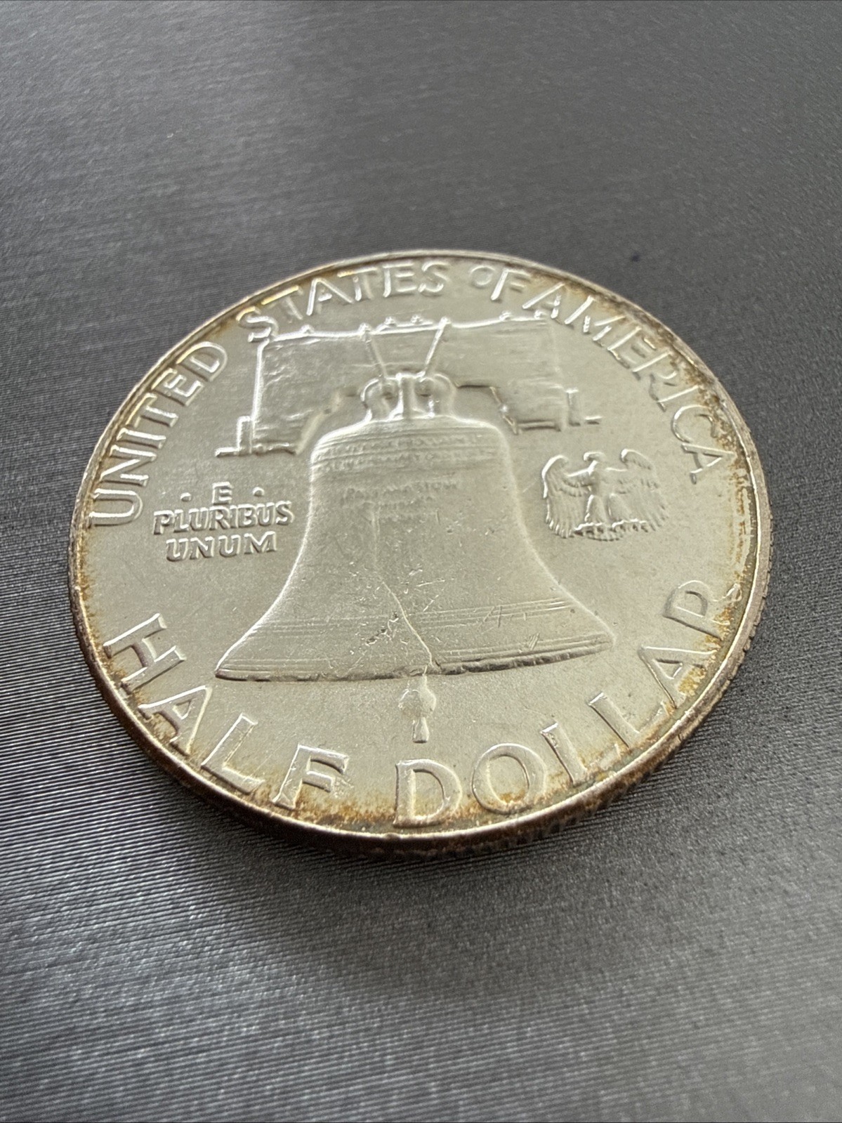 1963 P Franklin Half Dollar - Circulated - 90% Silver