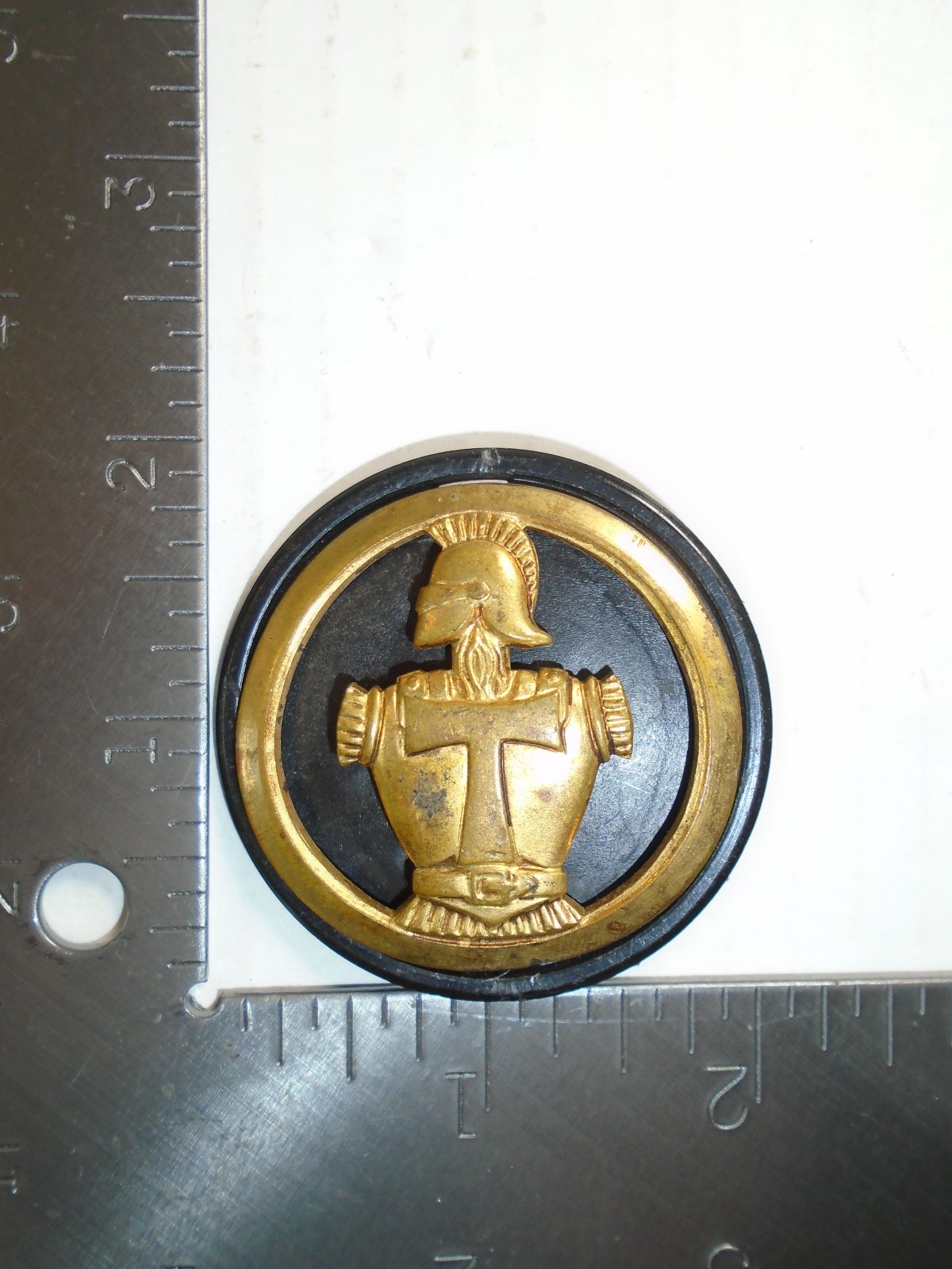 Cold War Era French Army Signal Corps (Transmissions) Beret Badge, Beraudy Vaure