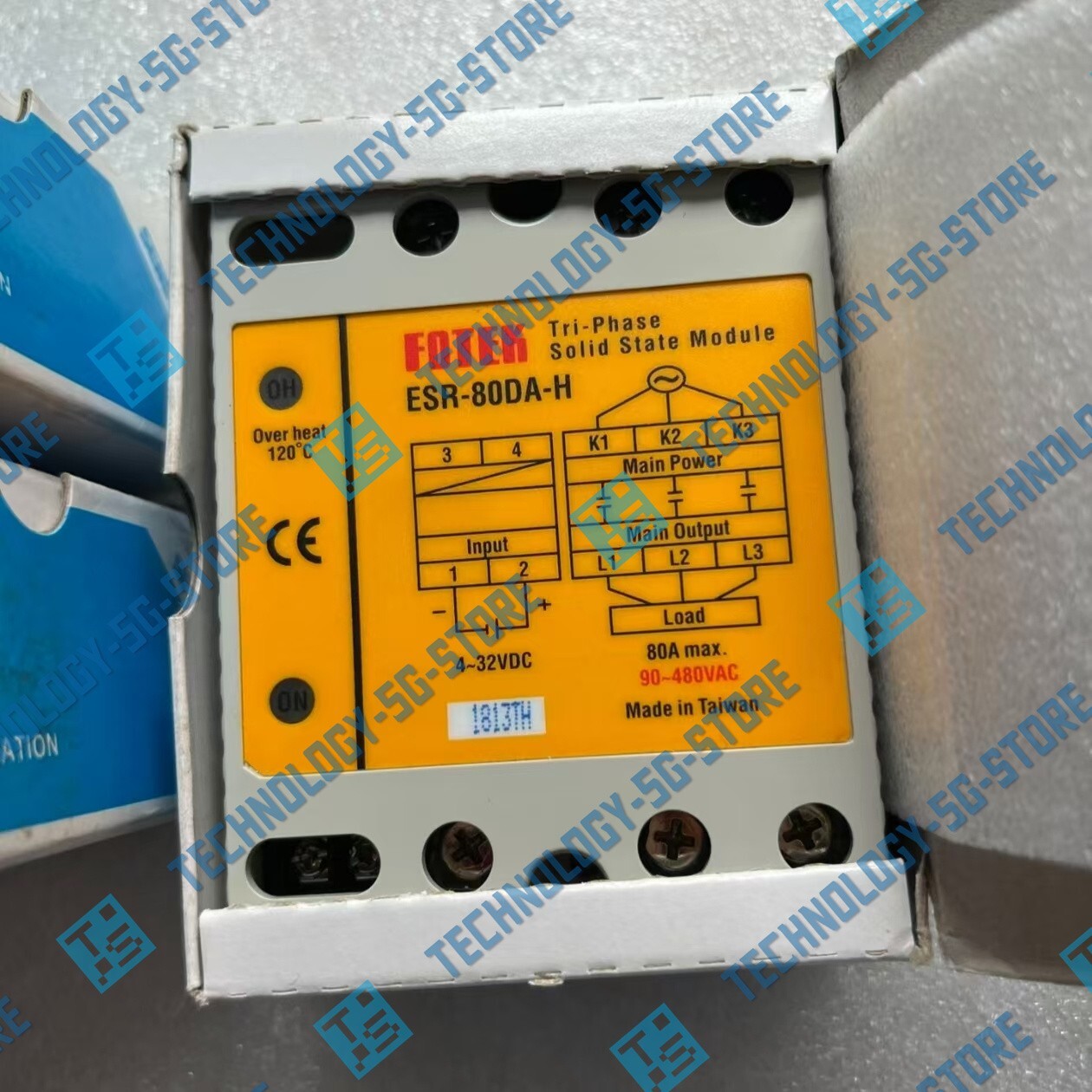 New FOTEK ESR-80DA-H Solid State Relay