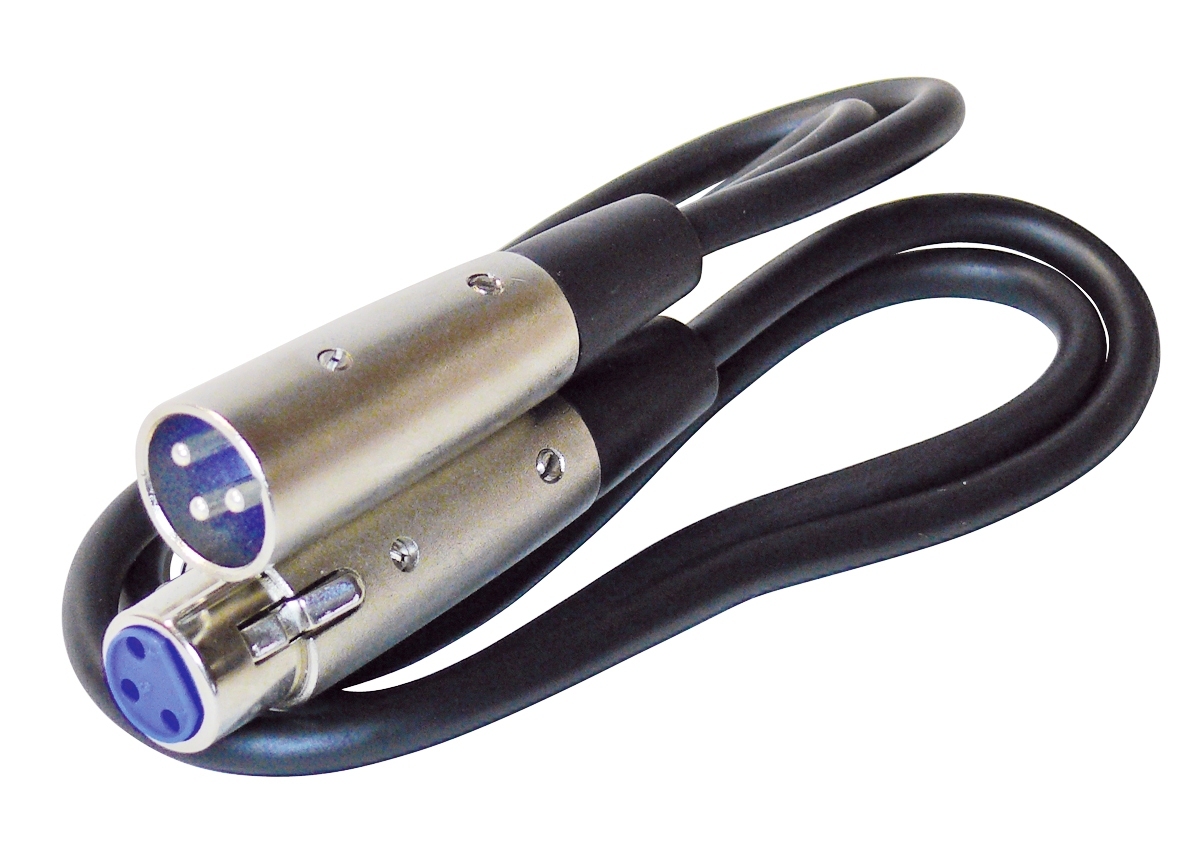 KENFORD XLR Extension Plug/Jack 3 m Extension Cable
