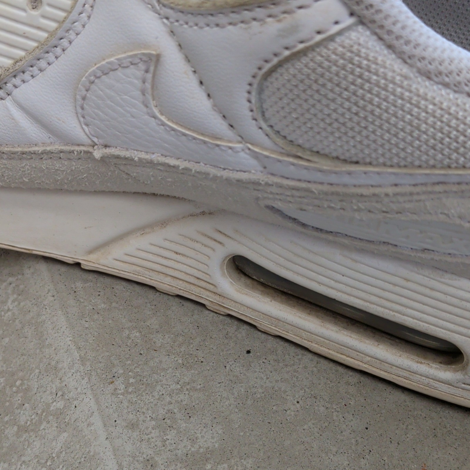 Nike Air Max 90 Premium White Metallic Silver FJ4003-100 Men's Sneaker