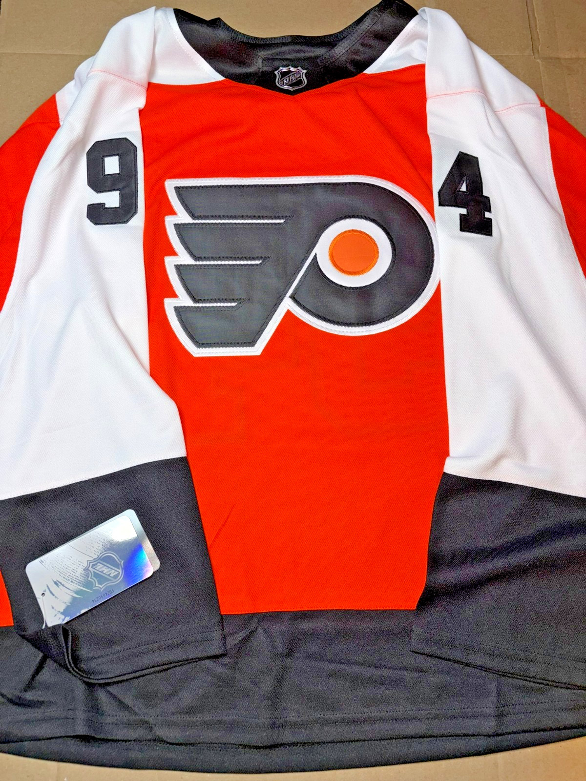 #94 Porter Martone HOME Orange Jersey NEW Stitched Philadelphia Flyers Size 52