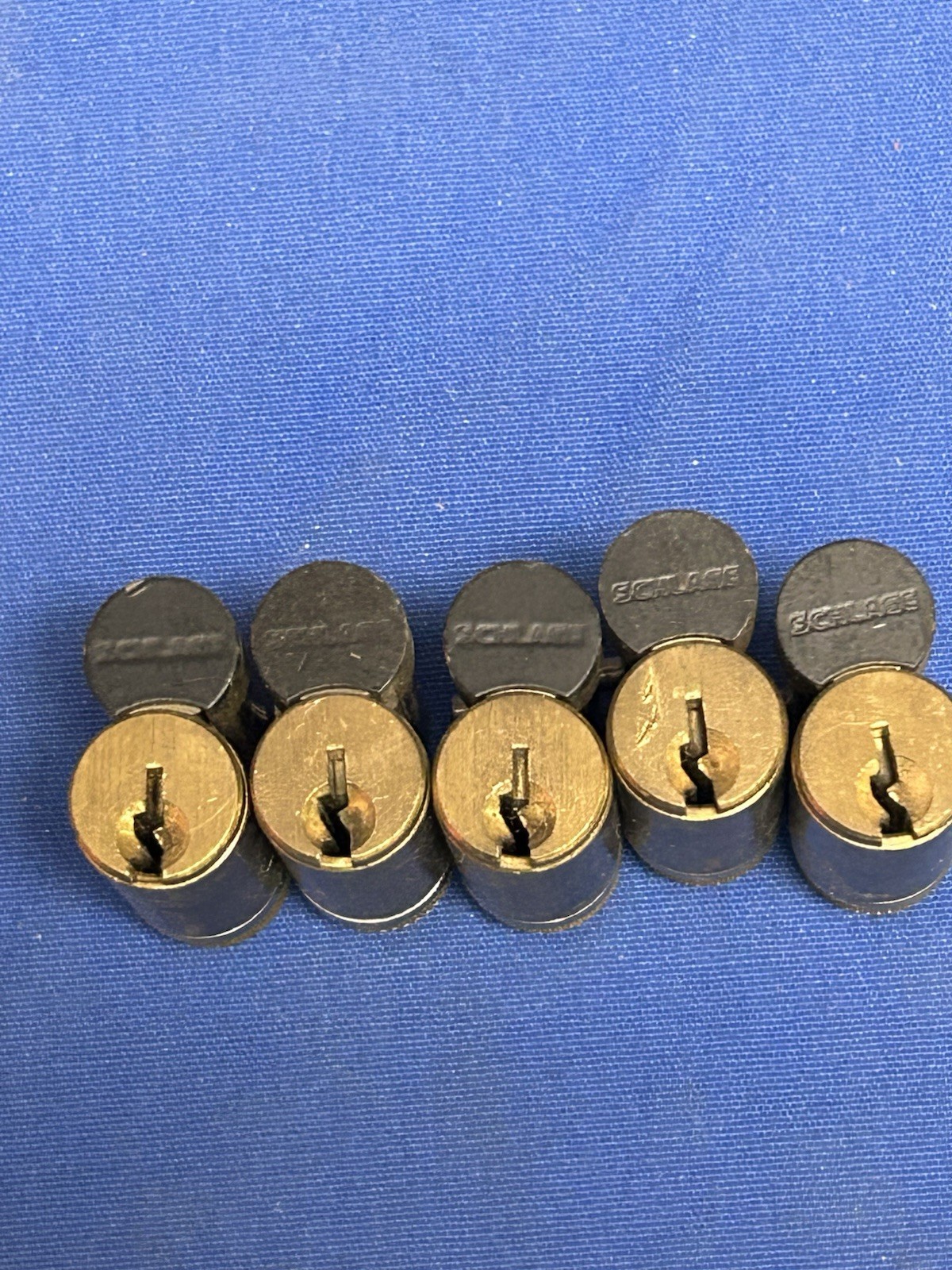 lot of 5 New Schlage black interchangeable  Core C Keyway
