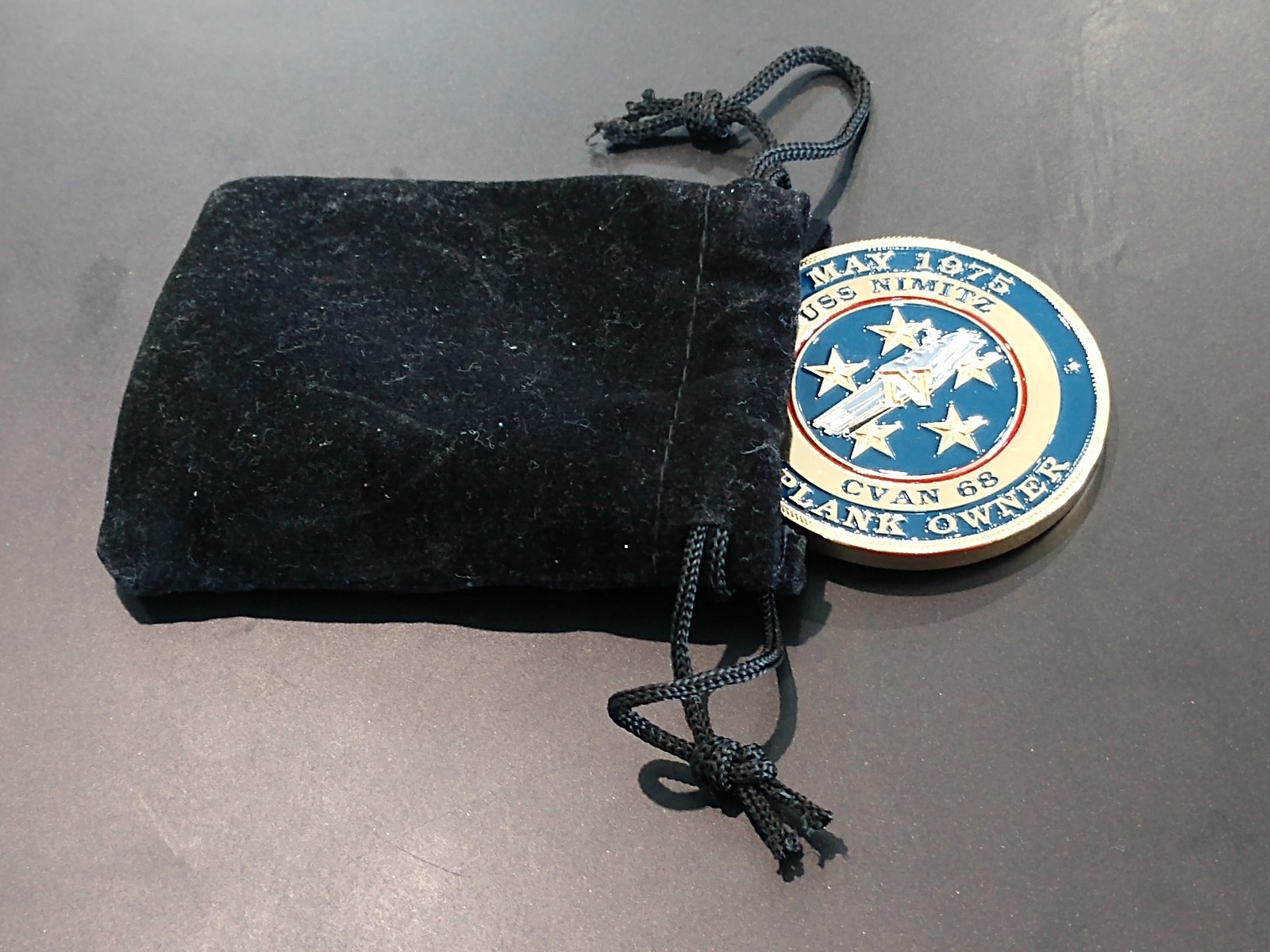 USS Nimitz (CVAN-68) Plank Owner 2" Challenge Coin