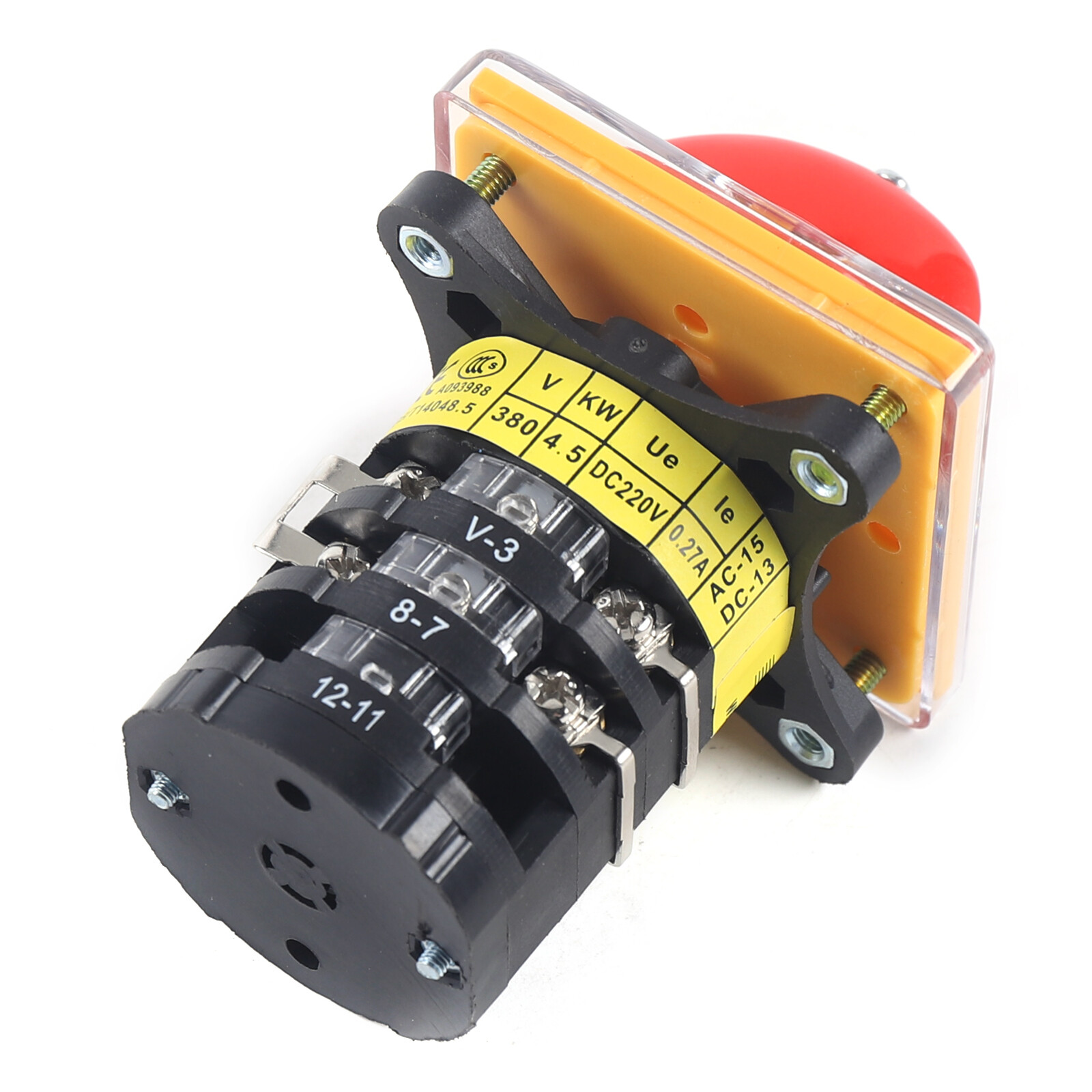 Milling Machine Speed Control Switch-Precision Rotary Selector-Industrial Grade