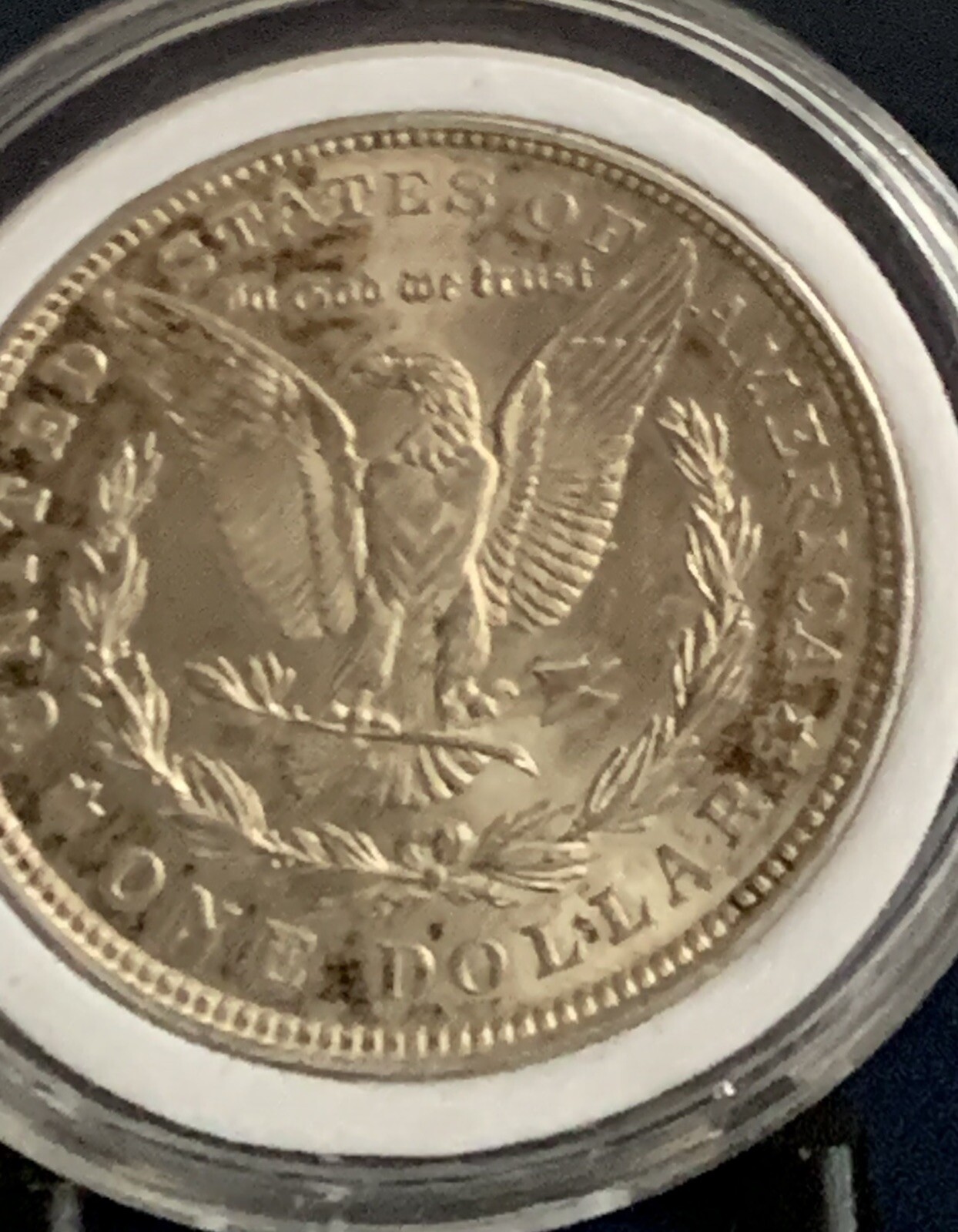 1921 Morgan silver dollar **105 yo Coin** Nice Gold Toning & Detail Great Coin