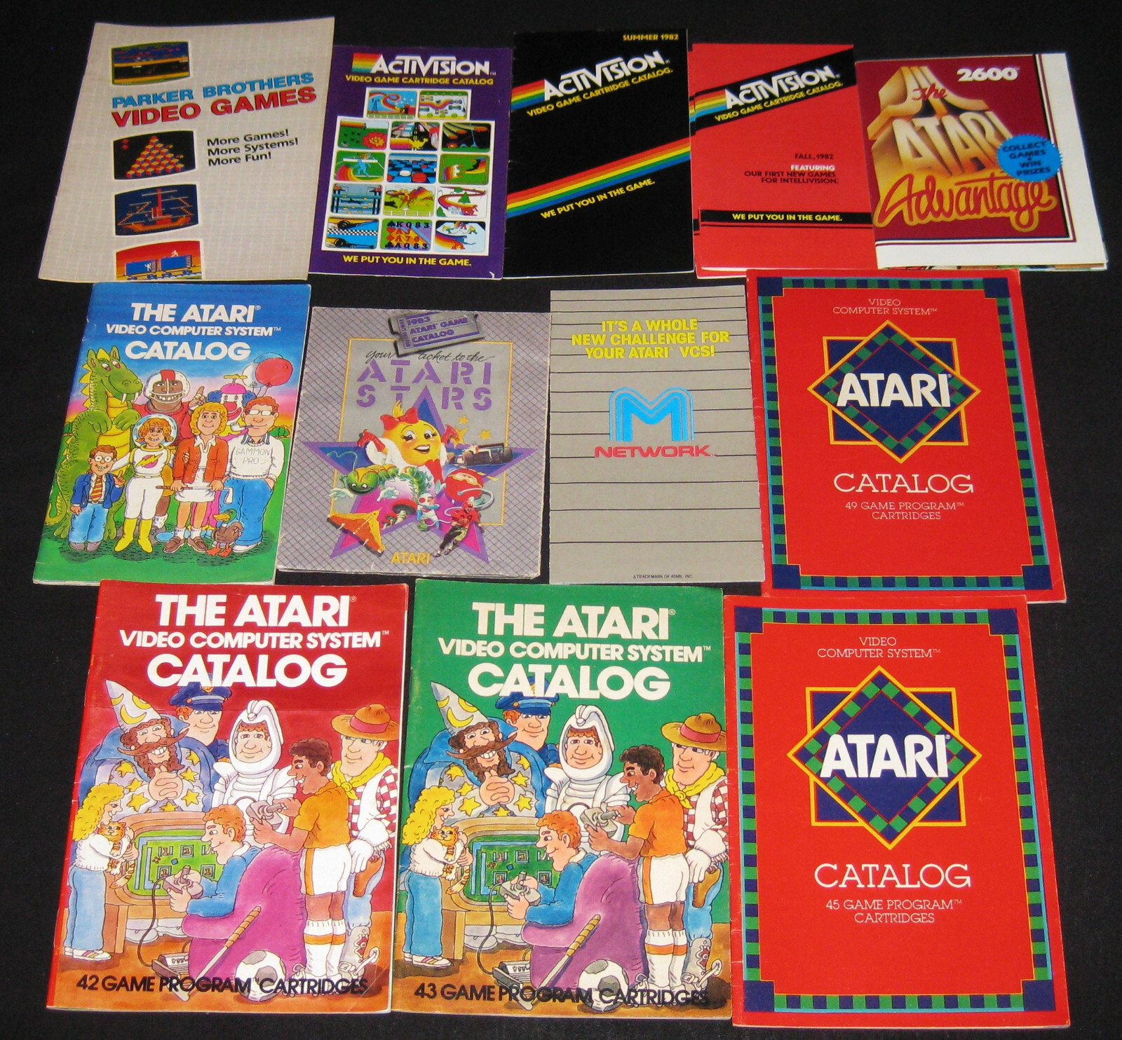 Atari / Activision / Etc 2600 Catalog Inserts - Very Good - Pick / Choose - B2G1