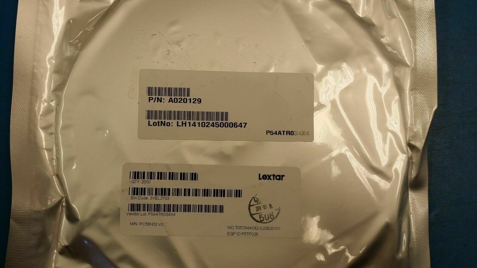 (50 PC) PC56H03-V0-2700K LEXTAR White SMD LED (L x W x H) of 5.6 x 3.0 x 0.77 mm