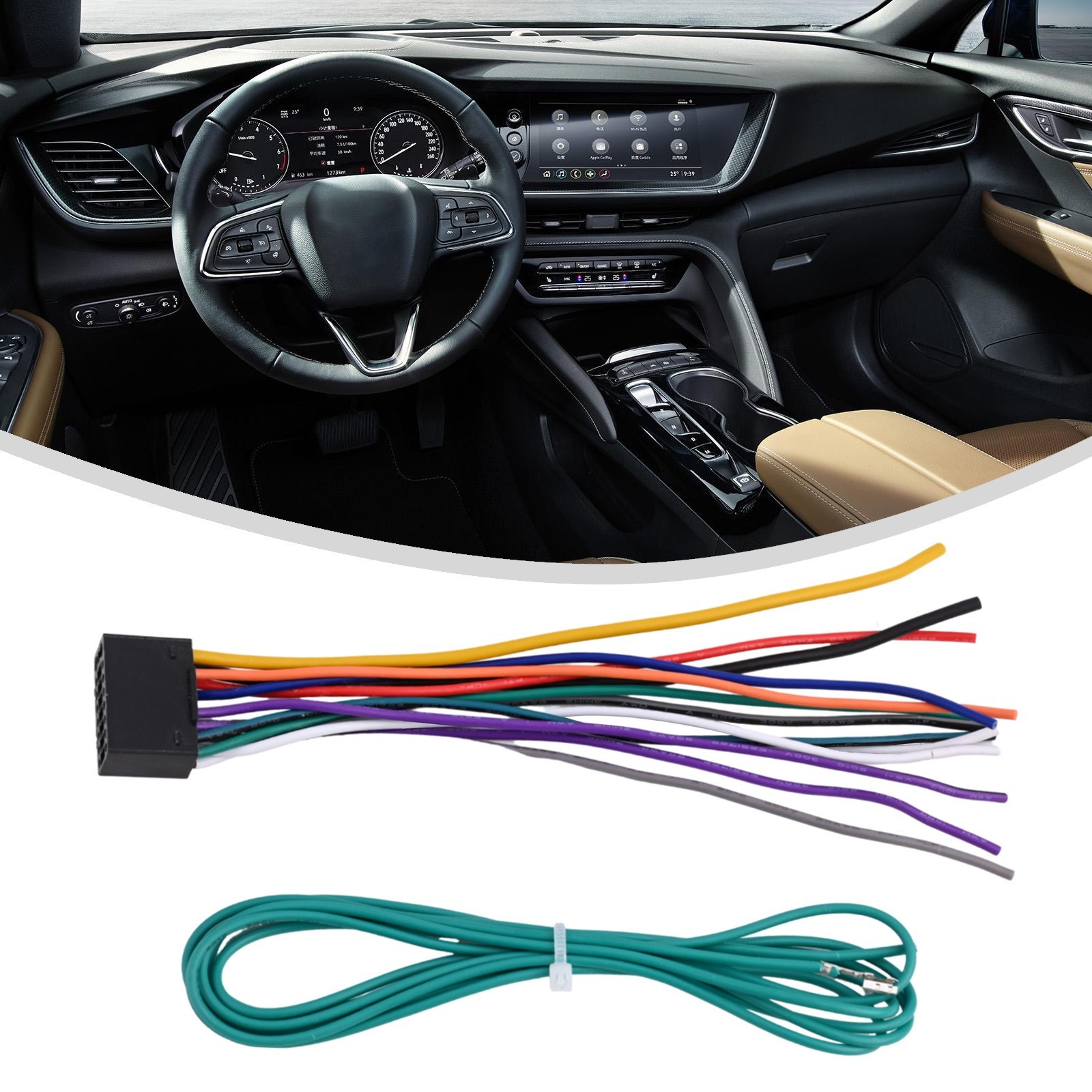 Radio Wiring Reliable Audio Signal High Compatibility Secure Connection