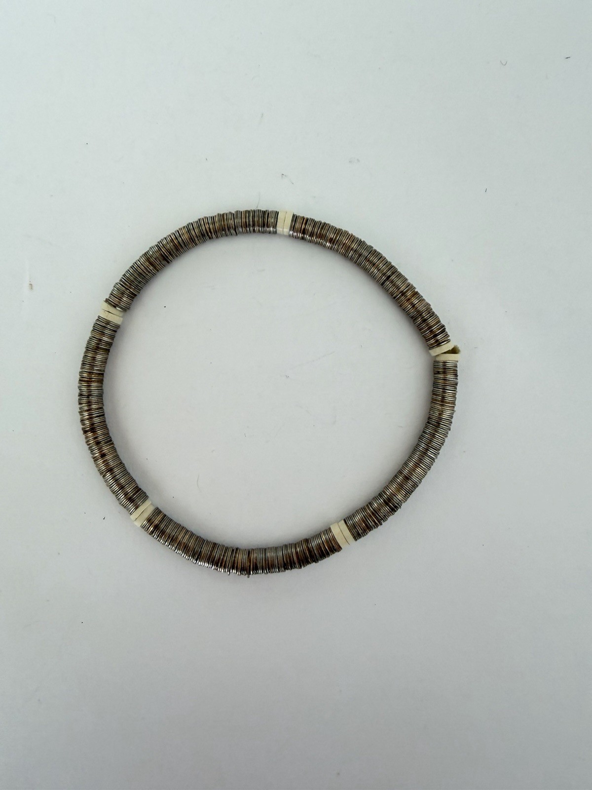 Beautiful Unique Tiny Discs Beaded Elastic Bracelet B5