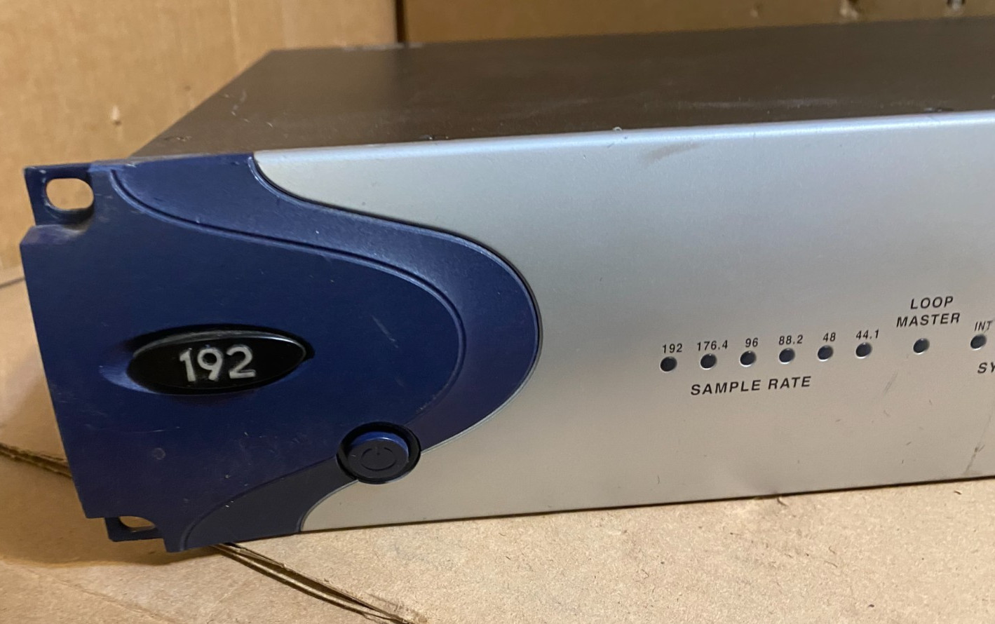 Avid Digidesign 192 I/O ProTools Interface MH192 1x Digital 2x Analog In 1x-Out