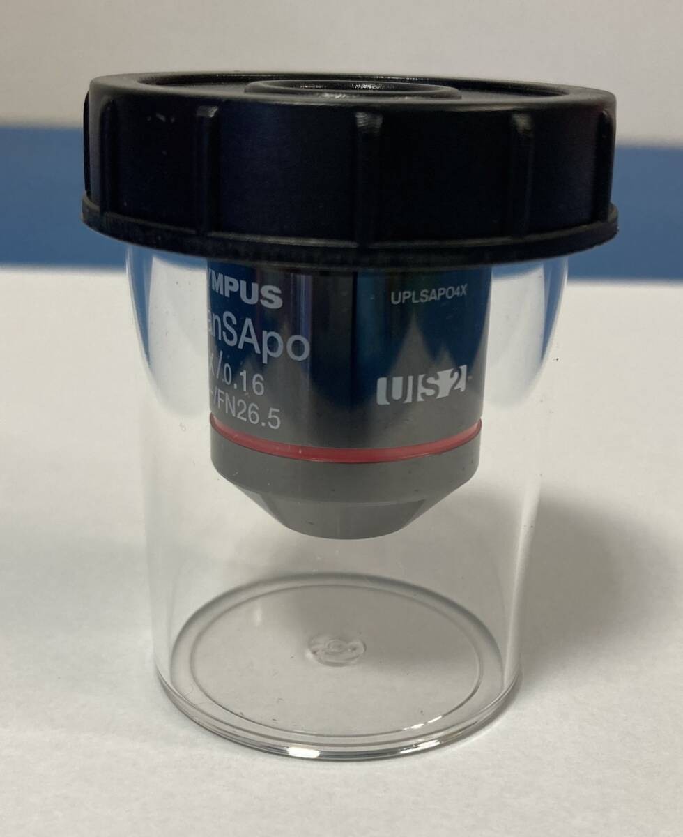 Evident Olympus UPlanSApo N 4X 0.16 Microscope Objective Lens RMS