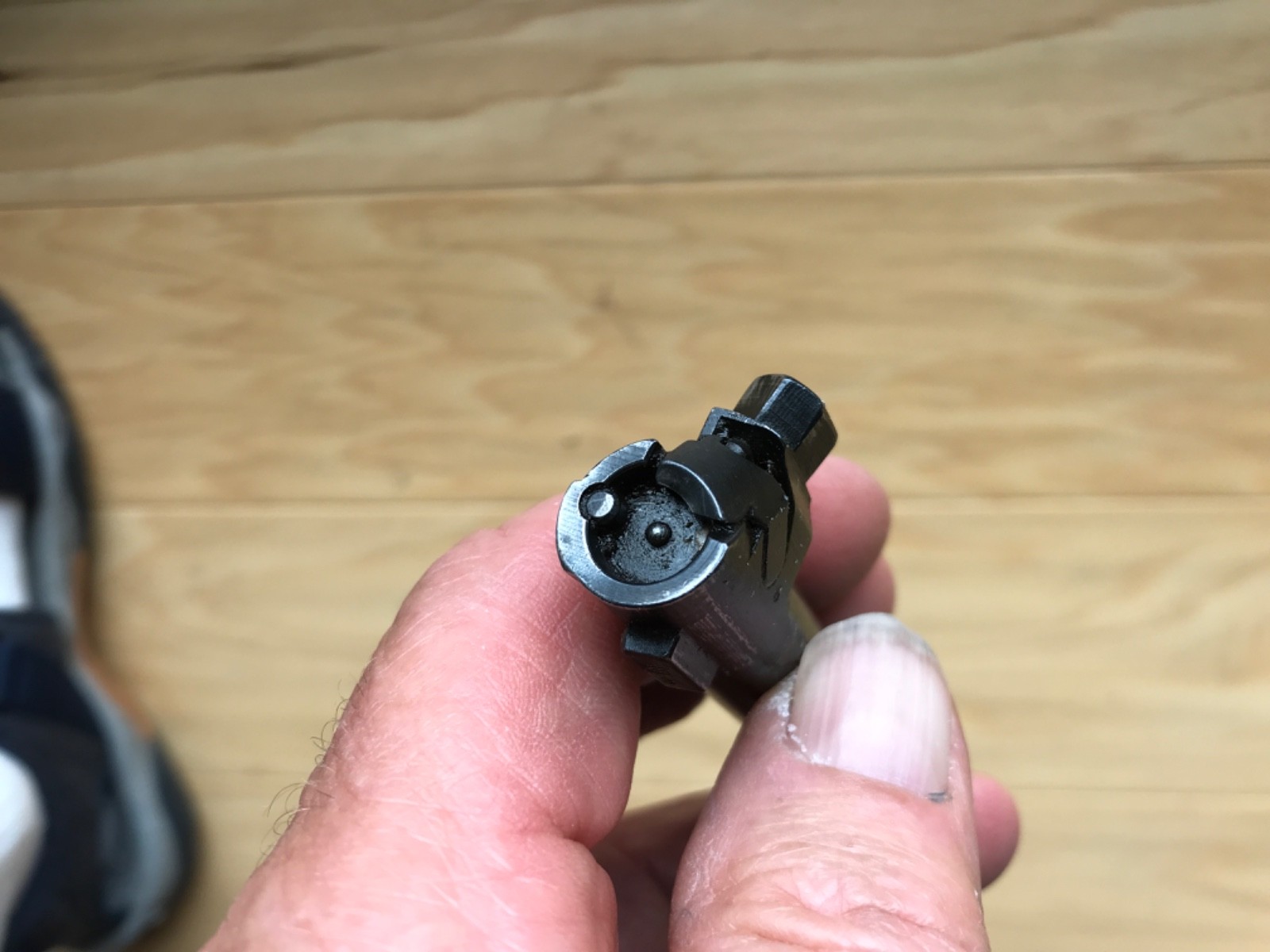 M1 Carbine Complete Round bolt assembly.