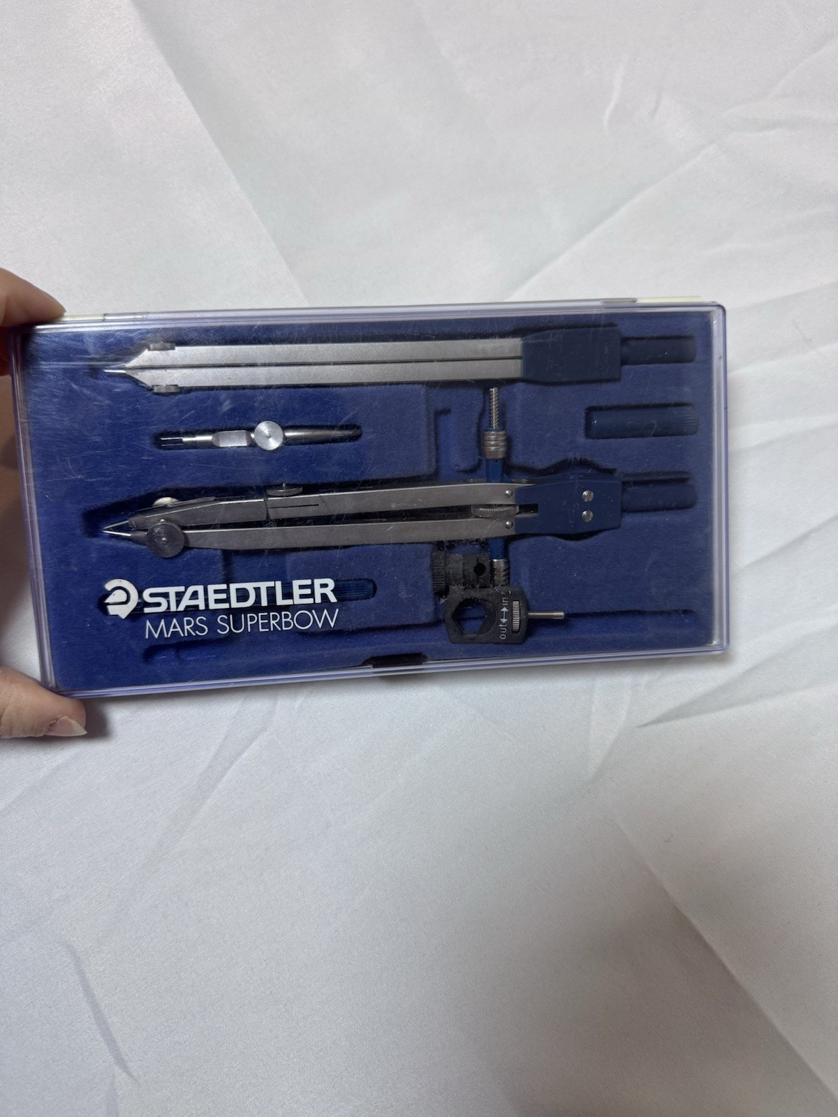 Staedtler Mars Superbow Draughtsman Set In Case - Missing Pieces