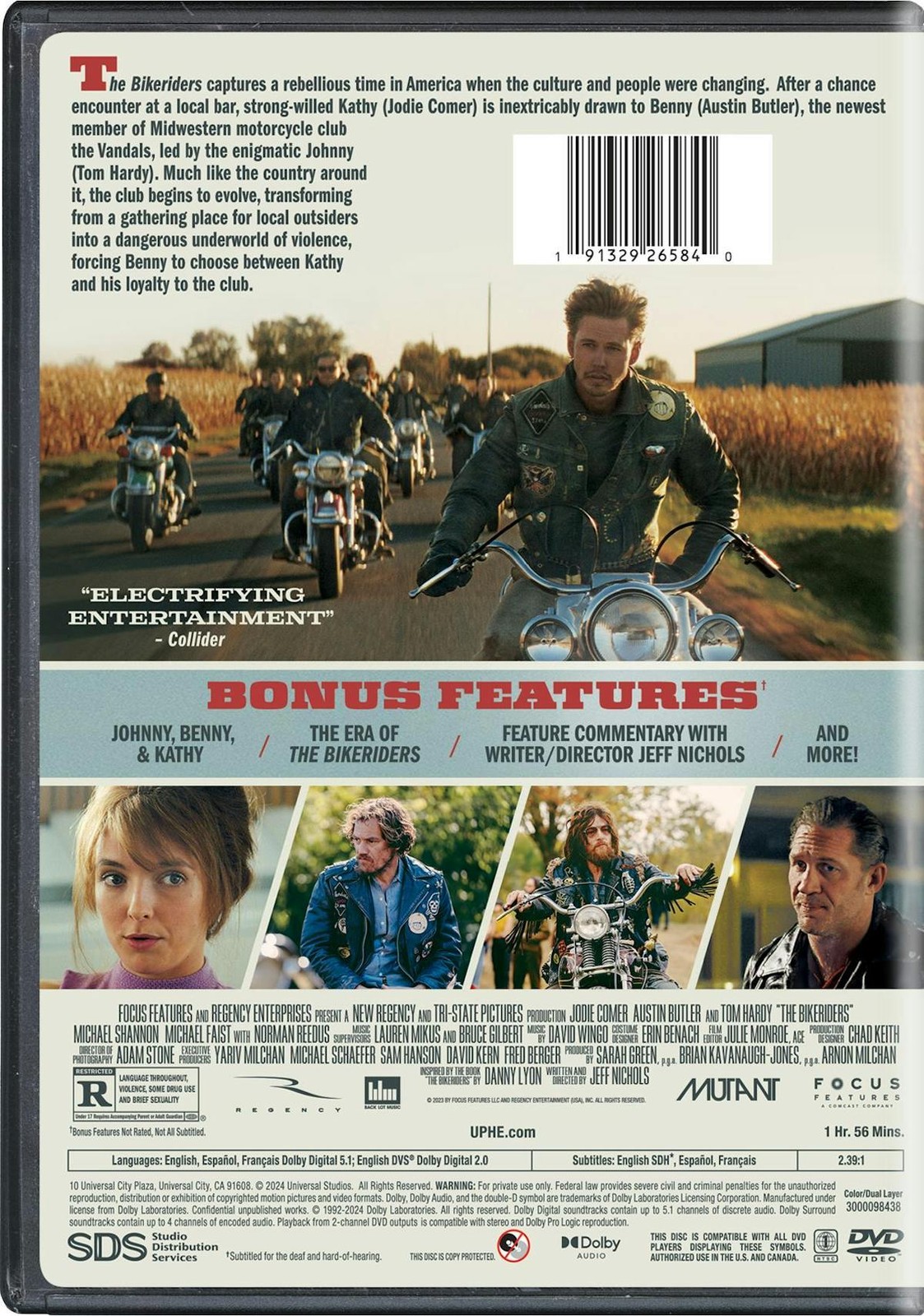 The Bikeriders - Collector's Edition DVD NEW