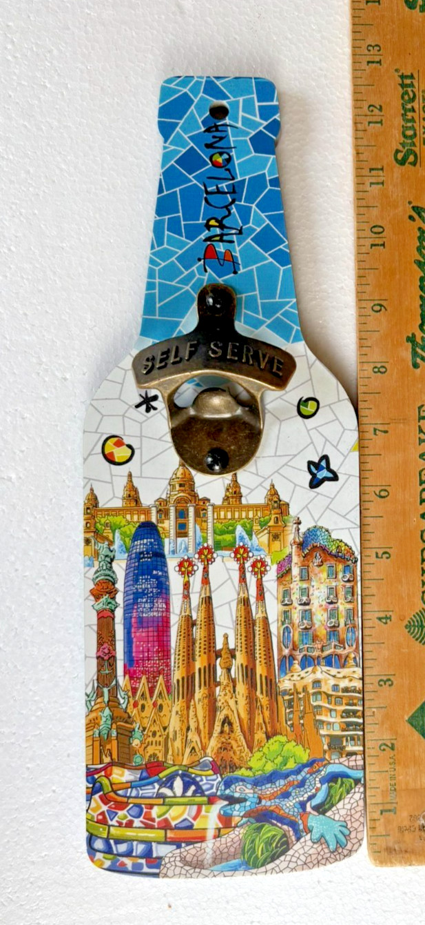 Bottle Opener Wall Mounted Barcelona