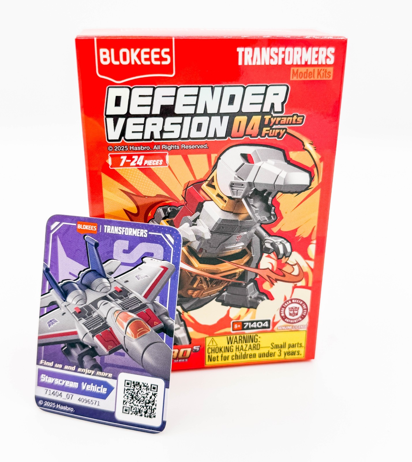 Blokees Transformers Defender Vol. 04 Model Kit - Starscream (Vehicle) - New!