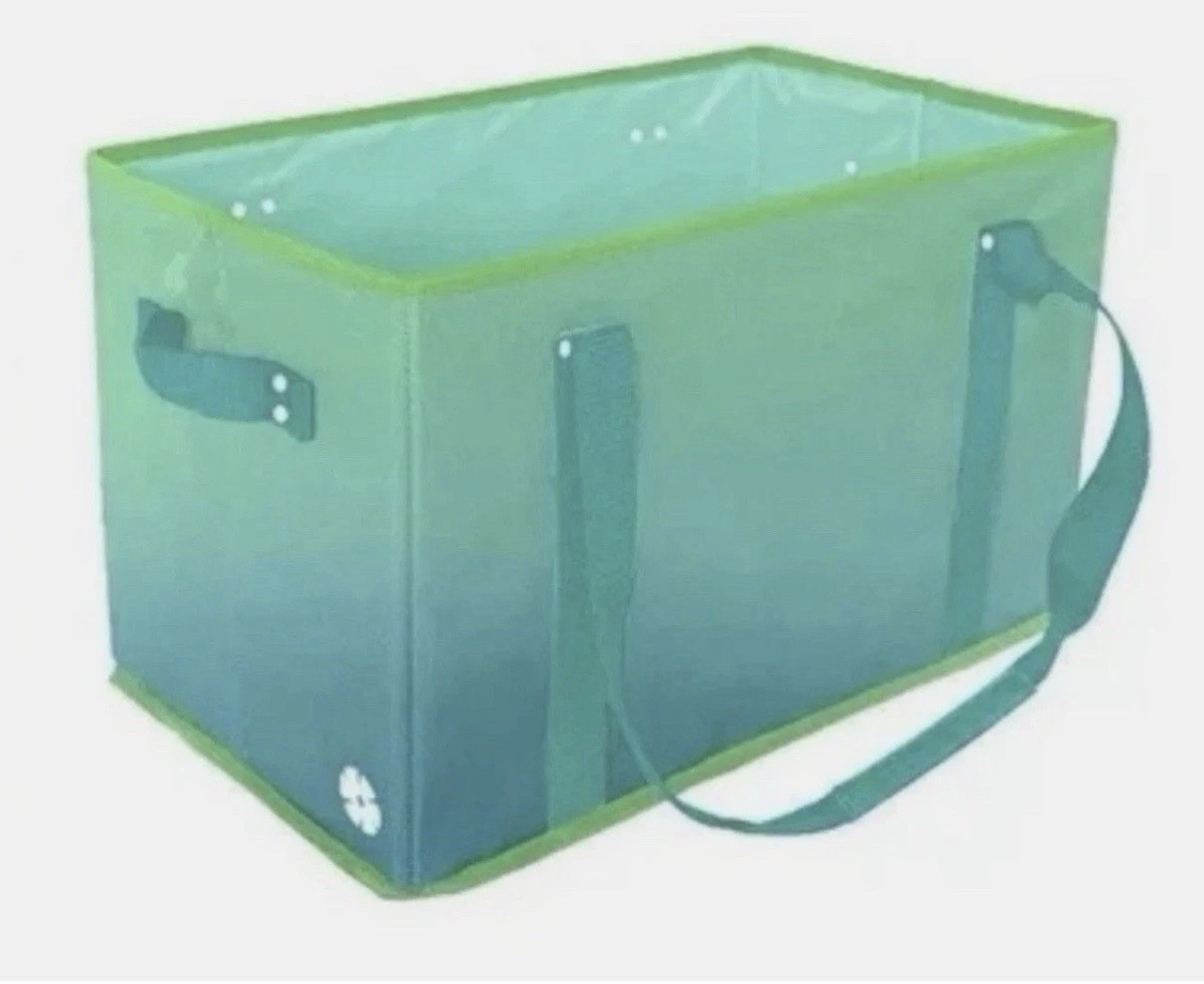 Creative Memories Montego Bay Exclusive Deluxe Medium Collapsible Tote- Adv Excl
