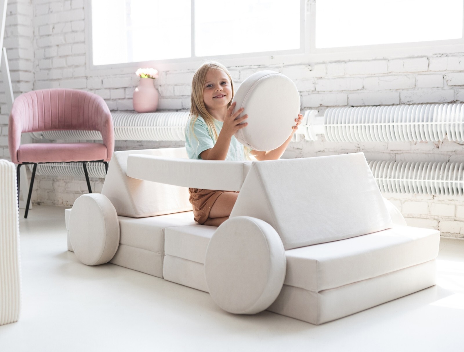Kids Sofa, Soft Play Sofa, Soft play forms, Soft play blocks, Foam playset