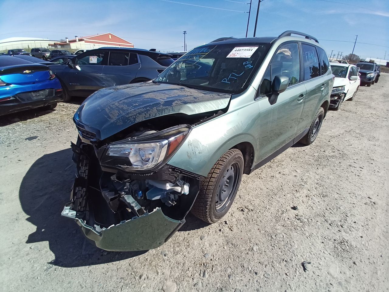 Driver Left Camera/Projector Radar Unit from 2018 Subaru Forester 12919812