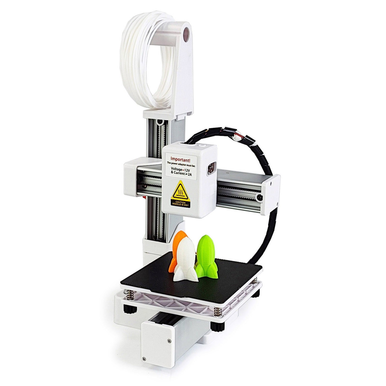 3D Printer For Education High Accuracy Fast Heating (EU Plug White)
