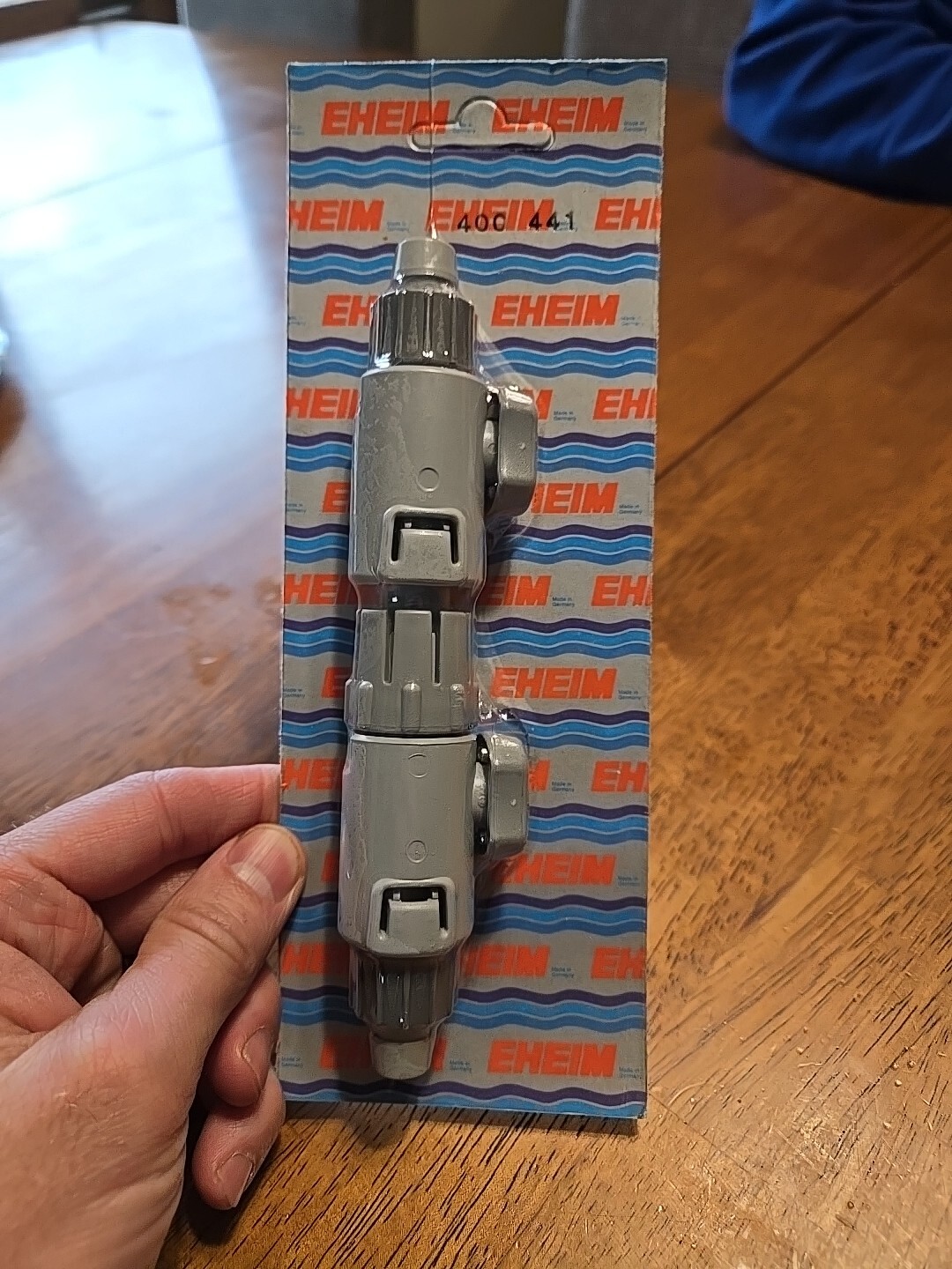 Vtg New Eheim Double Tap Connector 400 441 For Fish Tank Aquarium