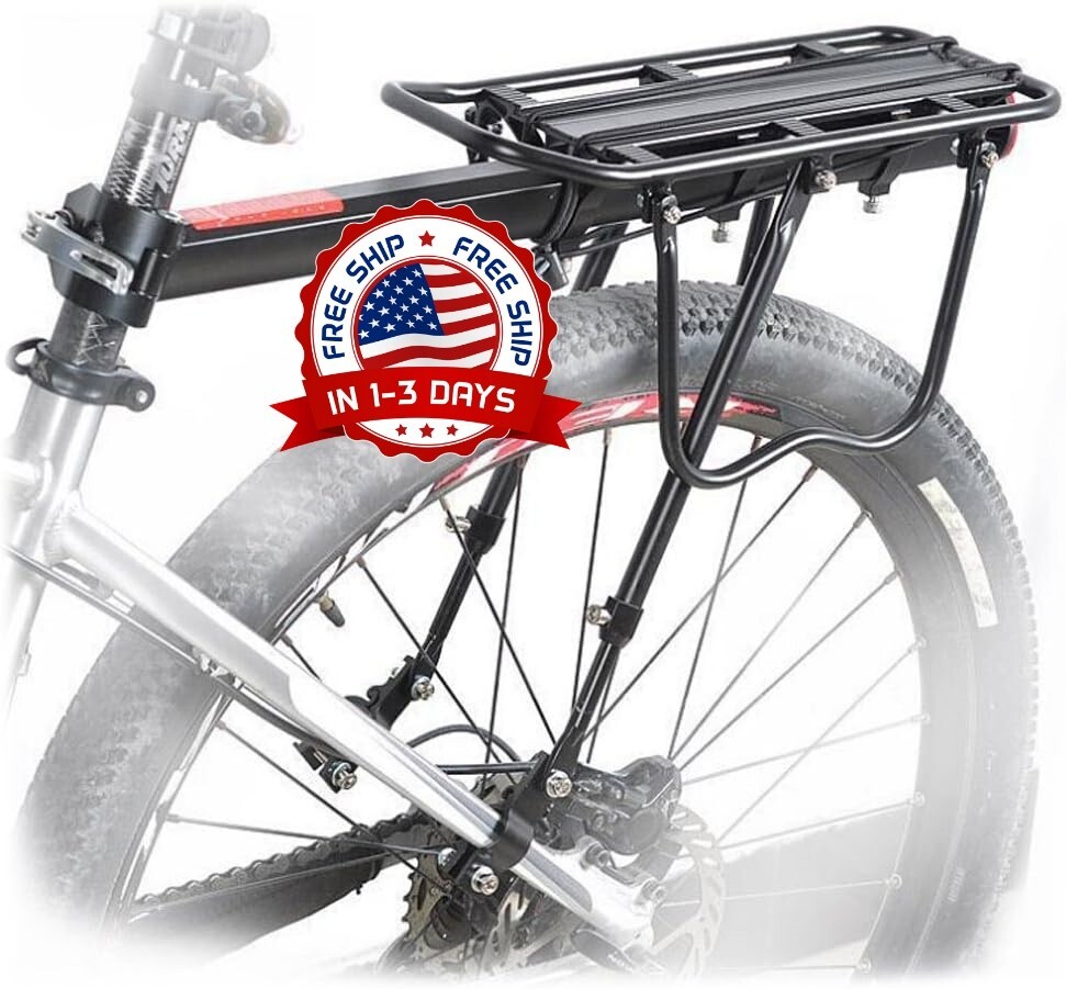 Soporte Para Bicicleta Porta Equipaje Trasero Accesorios Para Bicicleta Bike NEW