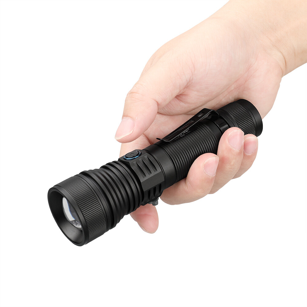 Trustfire 550M Zoomable Extendable Rechargeable EDC Flashlight Magnetic Portable