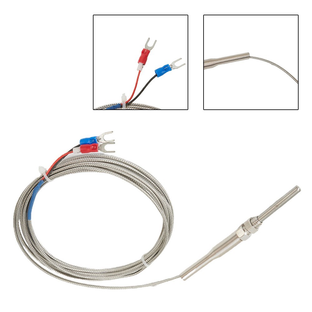 100~1250??C K-Type Thermocouple 50mm Probe Sensors High Temperature for spade