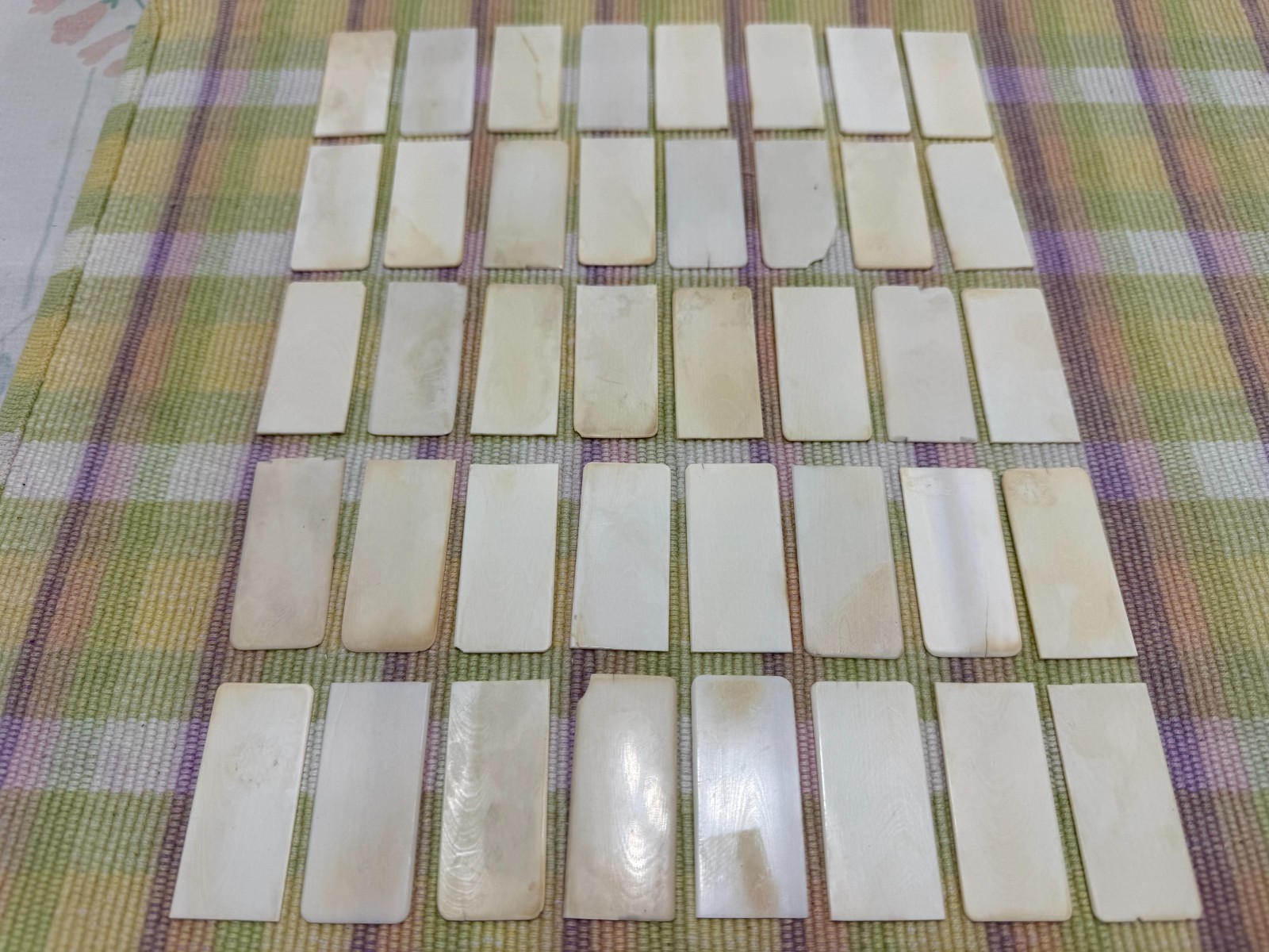 Antique Piano Key Tops Pre 1900’s
