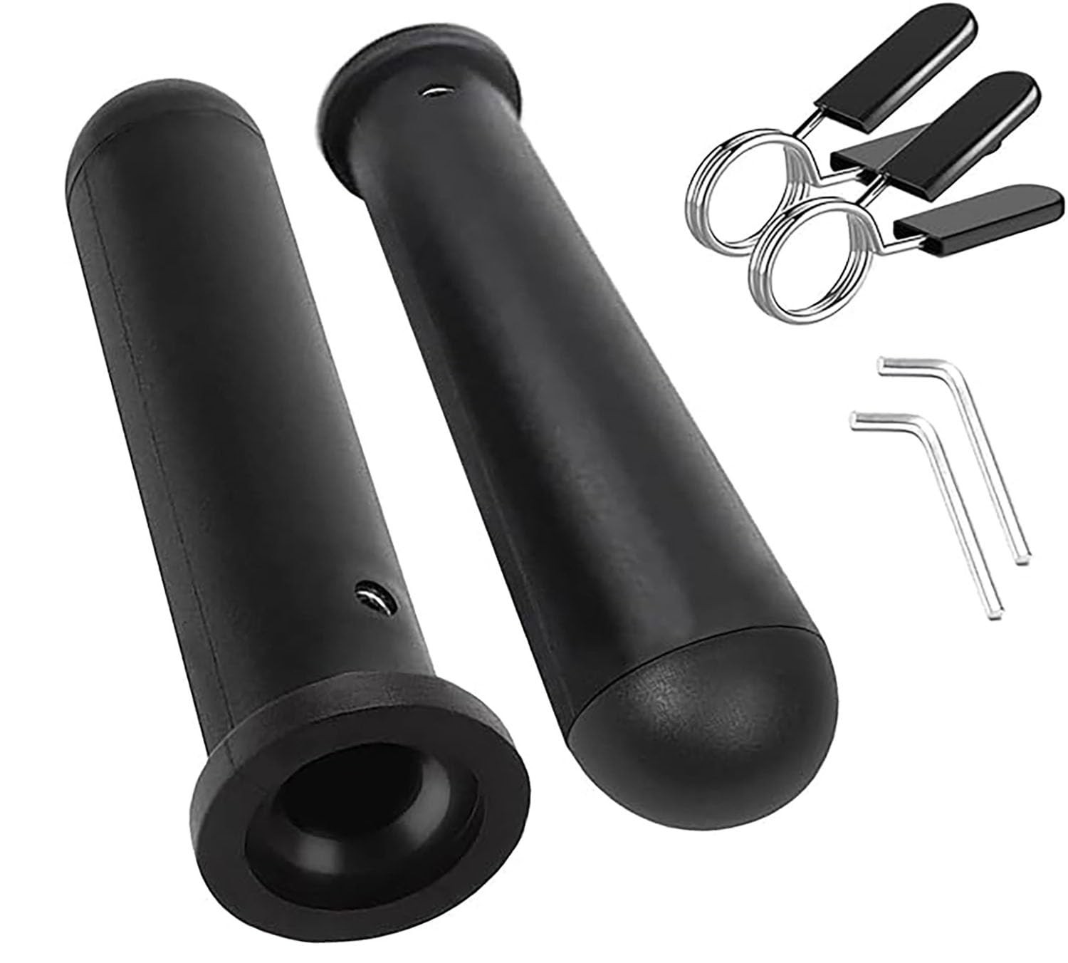 Olympic Adapter Sleeve (2Pack) – 1" to 2" Weight Plate Converter for Standard...