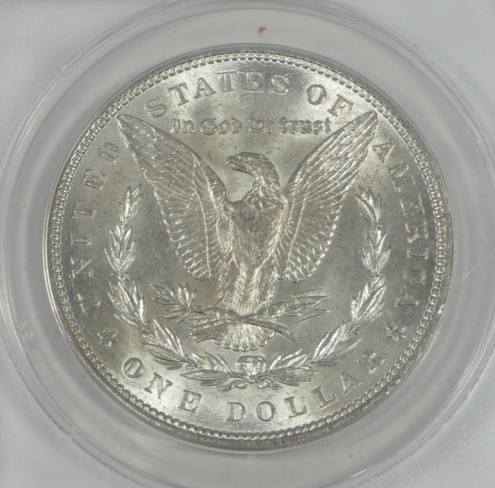 1887 Morgan Dollar CERTIFIED ANACS MS 63 Silver Dollar