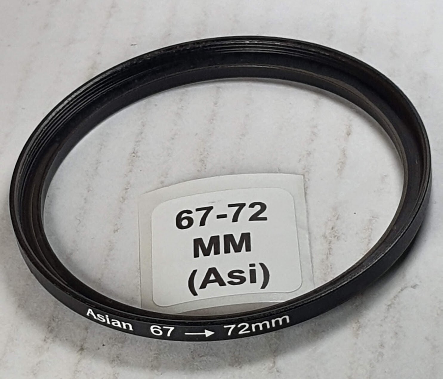 67-72mm Metal Step Up Adapter Ring 67mm Lens to 72mm Filter Converter E67-E72