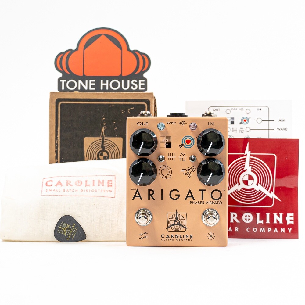 Caroline Guitar Company ARIGATO™ Phaser Vibrato - Wonderworld of Wild Washiness