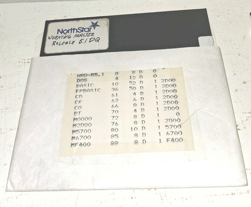 NorthStar Horizon CP/M 7 Disk Lot DOS BASIC ACCPAC InfoManager +Kaypro Case