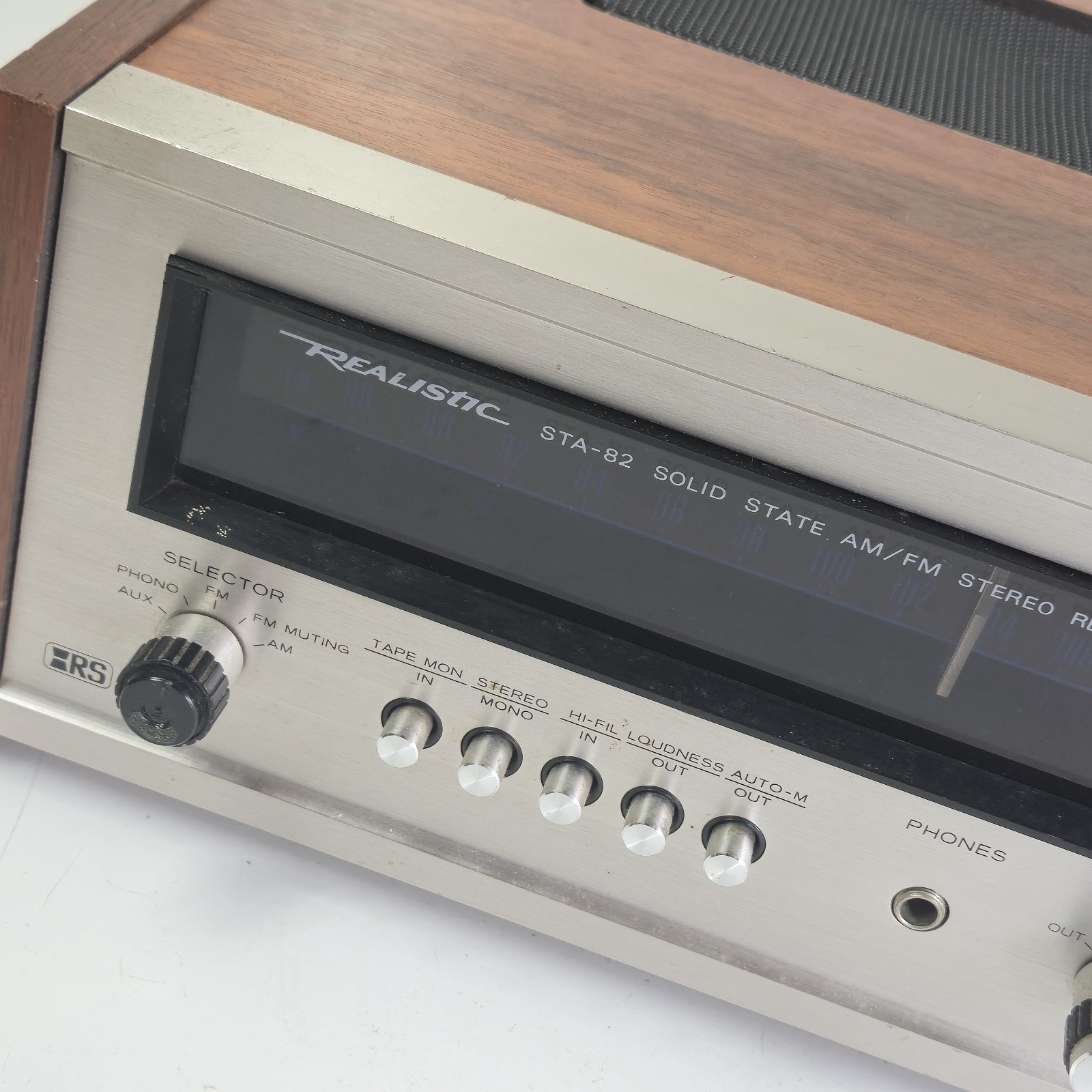 Vintage Realistic STA-82 Stereo Receiver Working