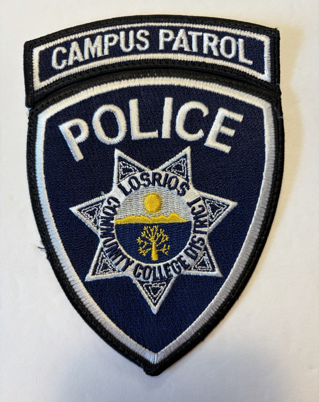 CALIFORNIA LOS RIOS COMMUNITY COLLEGE POLICE CAMPUS PATROL SACRAMENTO #PDD53