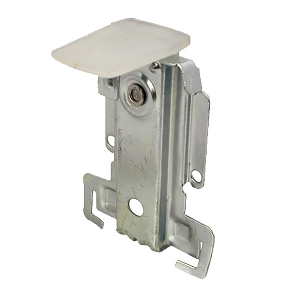 Sliding Mirror Door Top Guide 3-7/16" Steel Housing Nylon Guide - Sold in Pairs