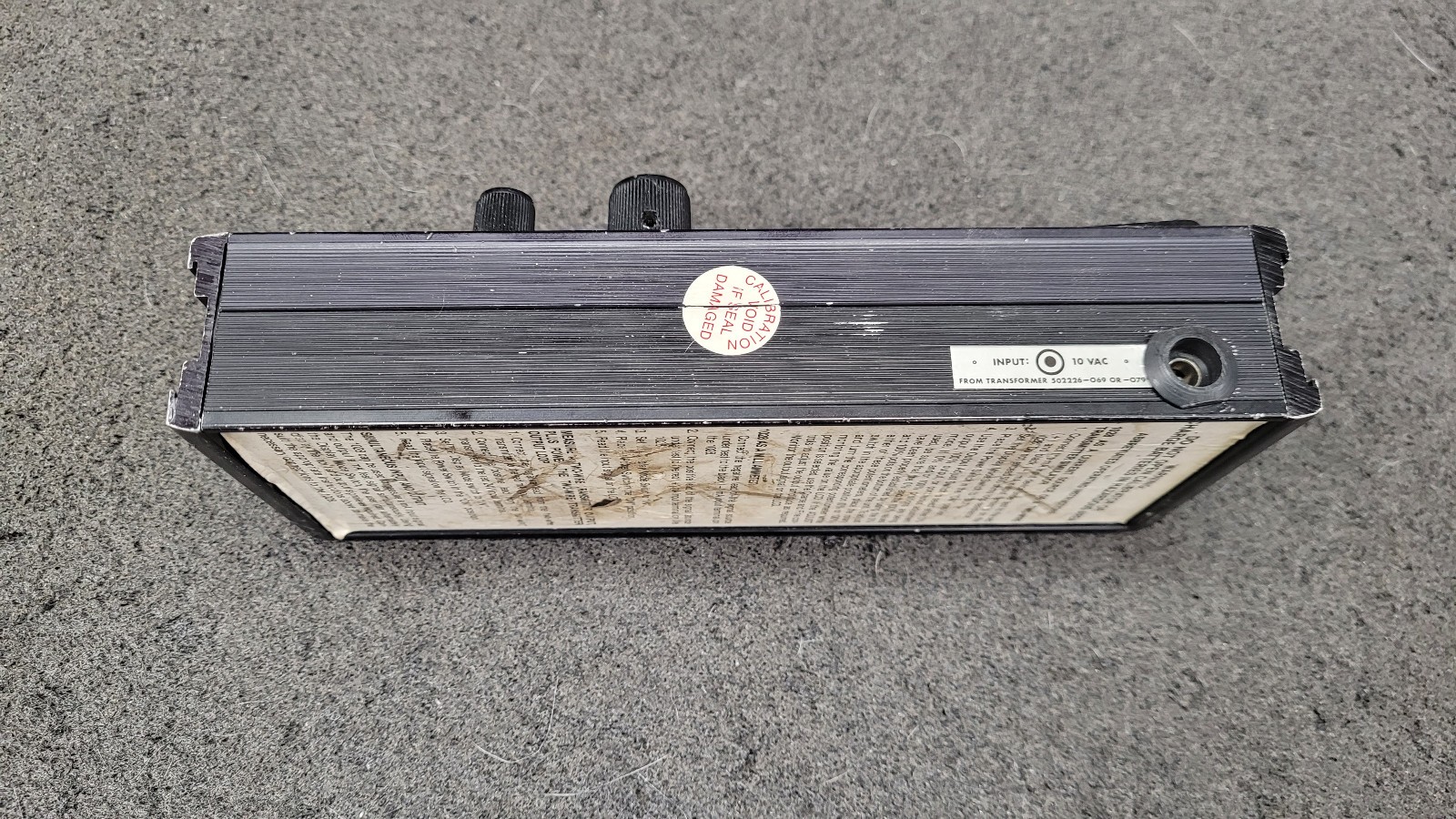 Transmation Model 1028 mA Loop Calibrator No Power Supply Dead For Parts