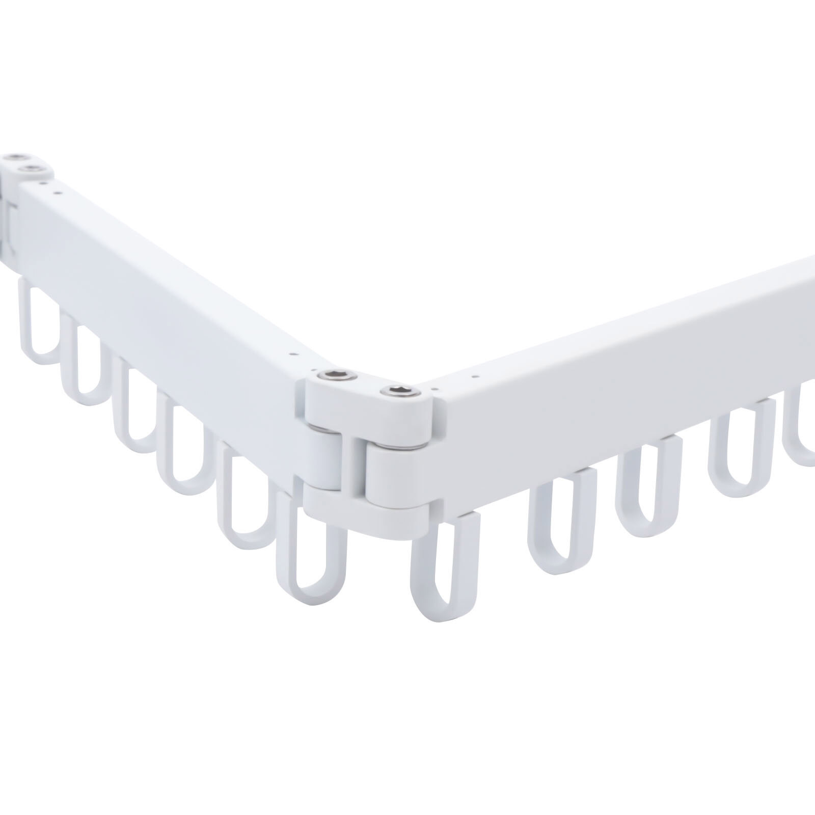 Laundry Clothes Storage Drying Rack Retractable Tri-Folding Hanger Wall-mounted