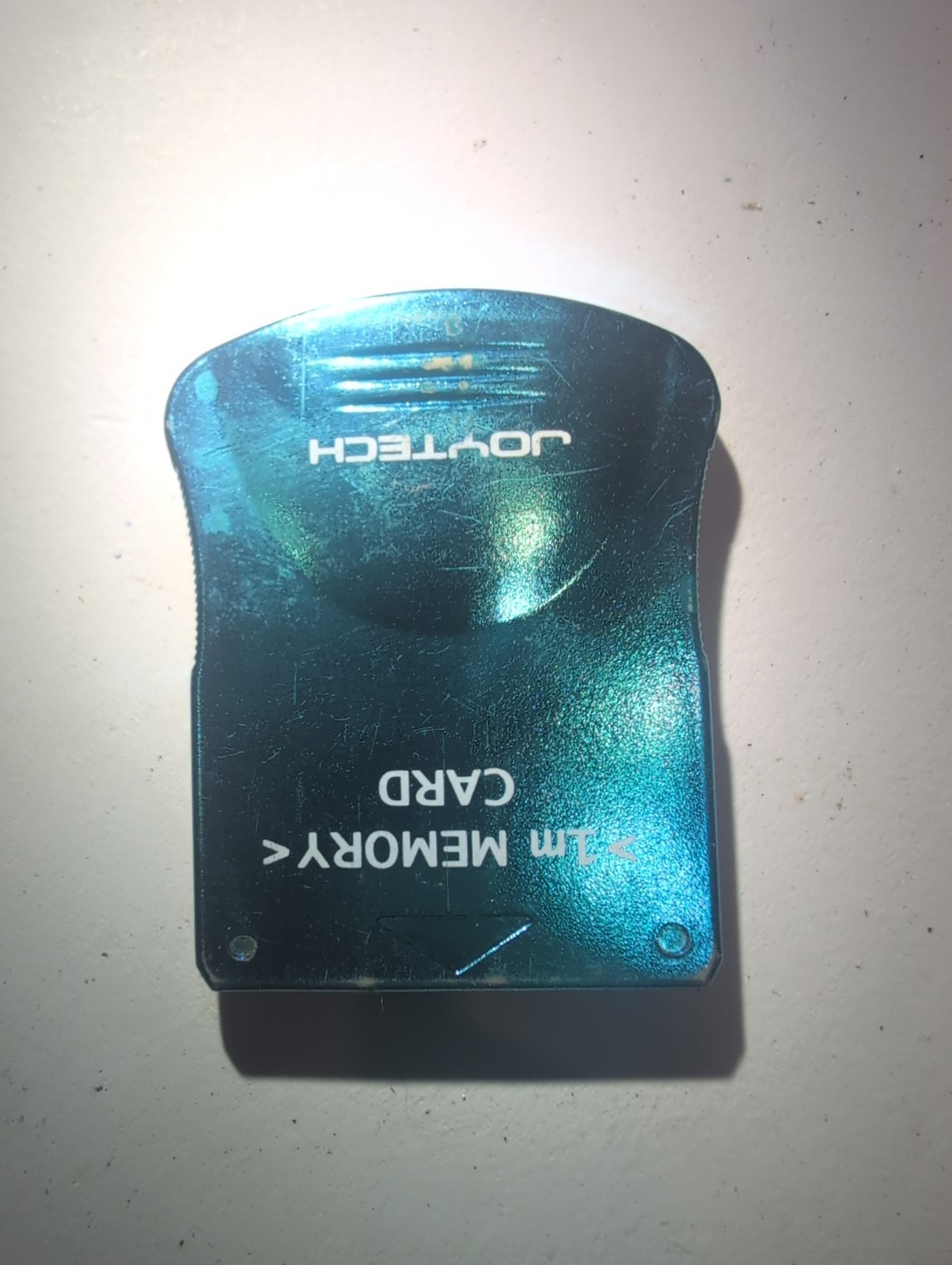Joytech 1m Memory Card (Sony PlayStation 1 PS1 or PS2) Metallic Blue